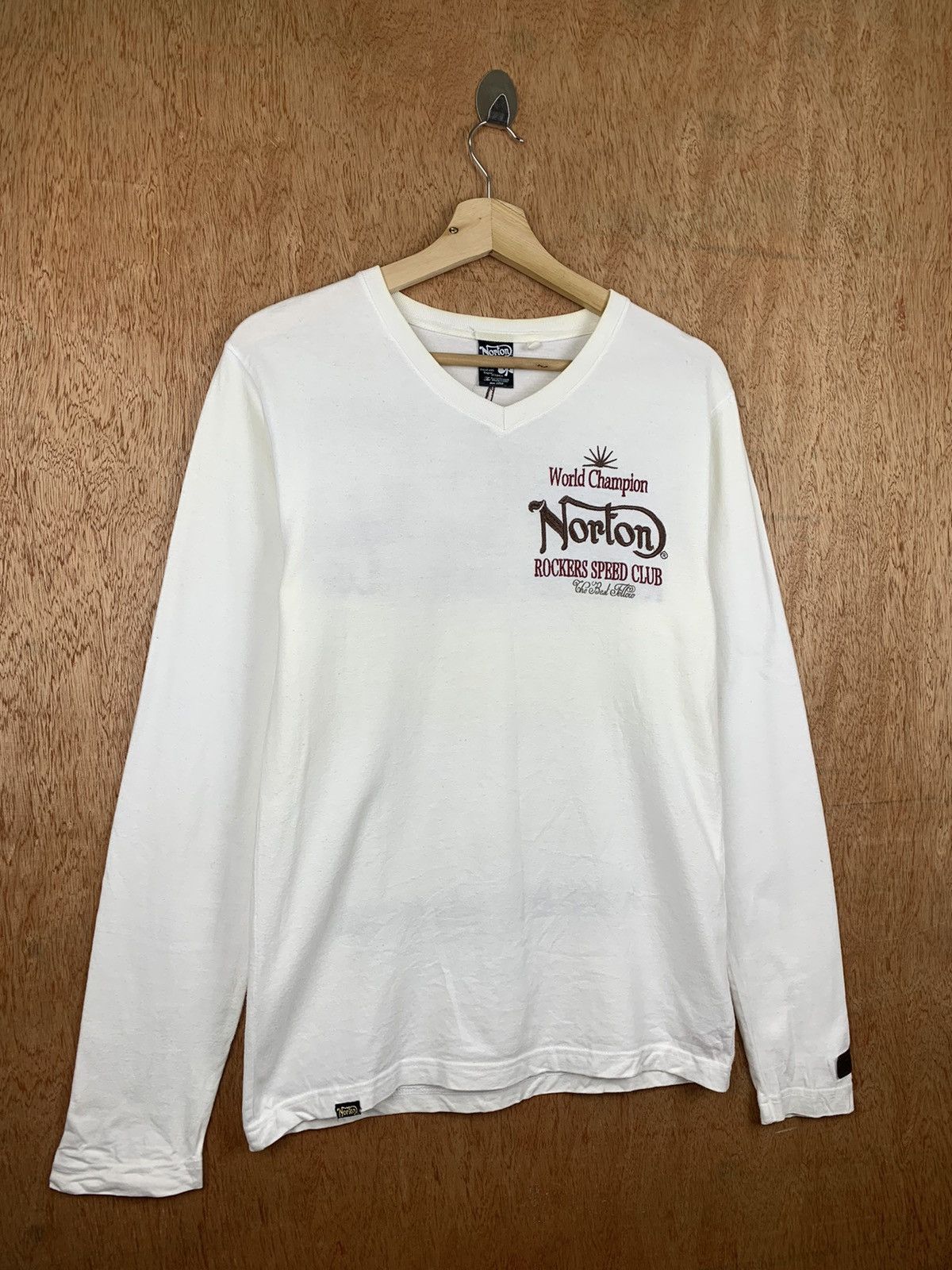 Norton × Vintage Vintage Norton long sleeve shirt Size US M / EU 48-50 / 2 - 9 Thumbnail