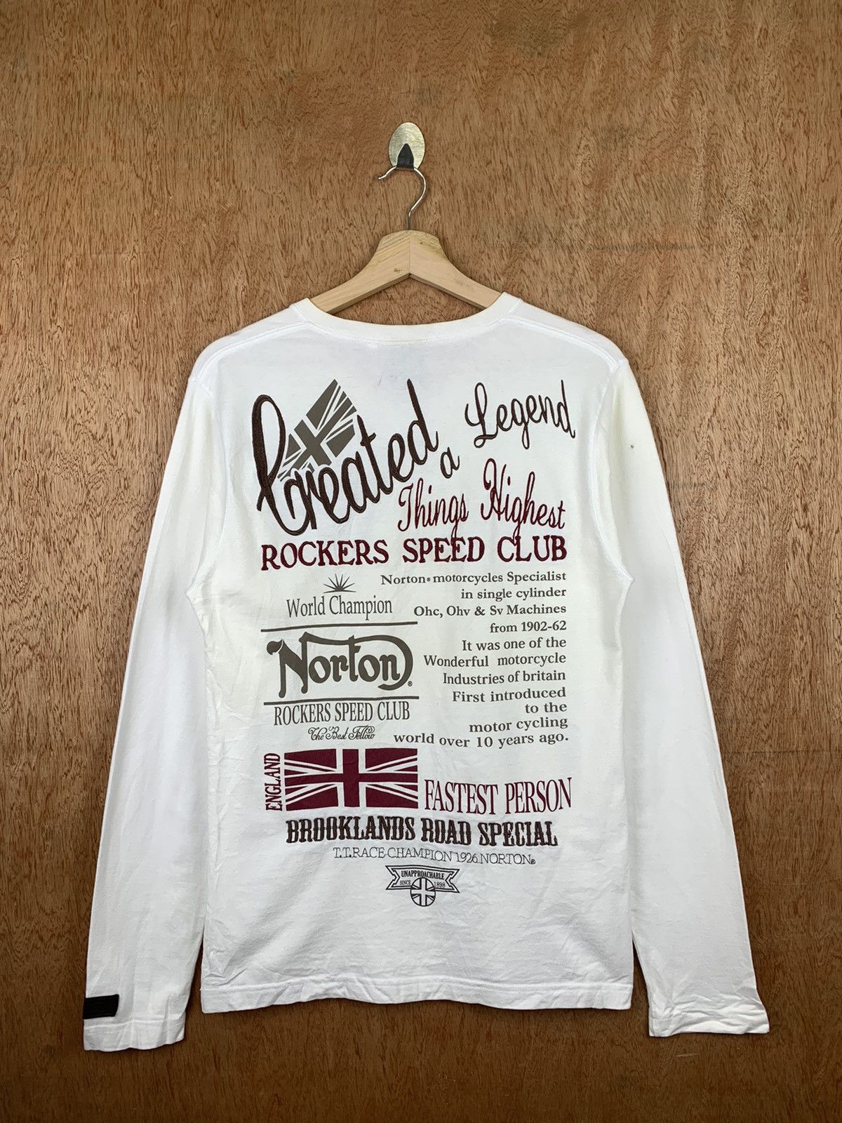 Norton × Vintage Vintage Norton long sleeve shirt Size US M / EU 48-50 / 2 - 1 Thumbnail