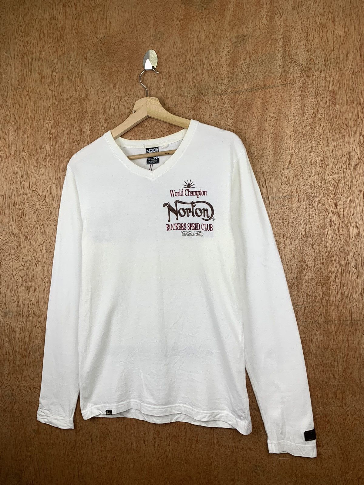 Norton × Vintage Vintage Norton long sleeve shirt Size US M / EU 48-50 / 2 - 10 Thumbnail