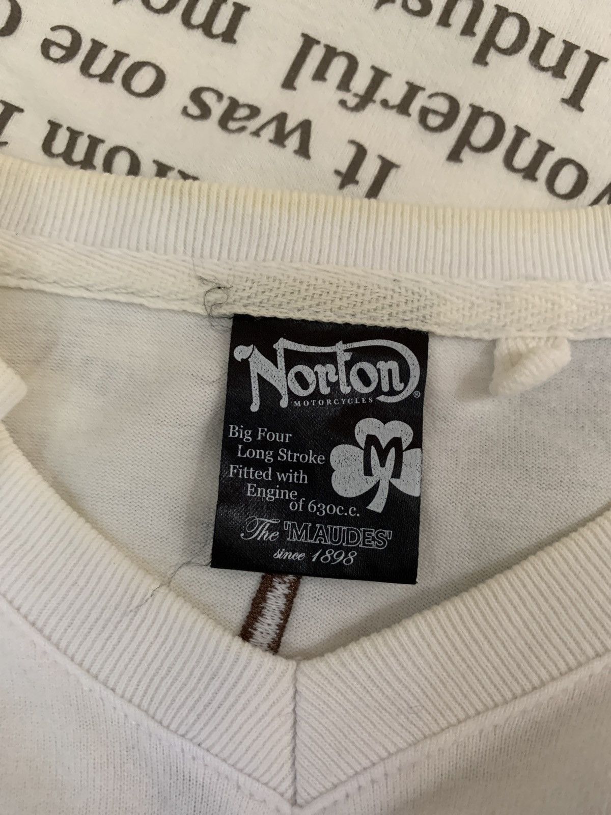 Norton × Vintage Vintage Norton long sleeve shirt Size US M / EU 48-50 / 2 - 12 Thumbnail