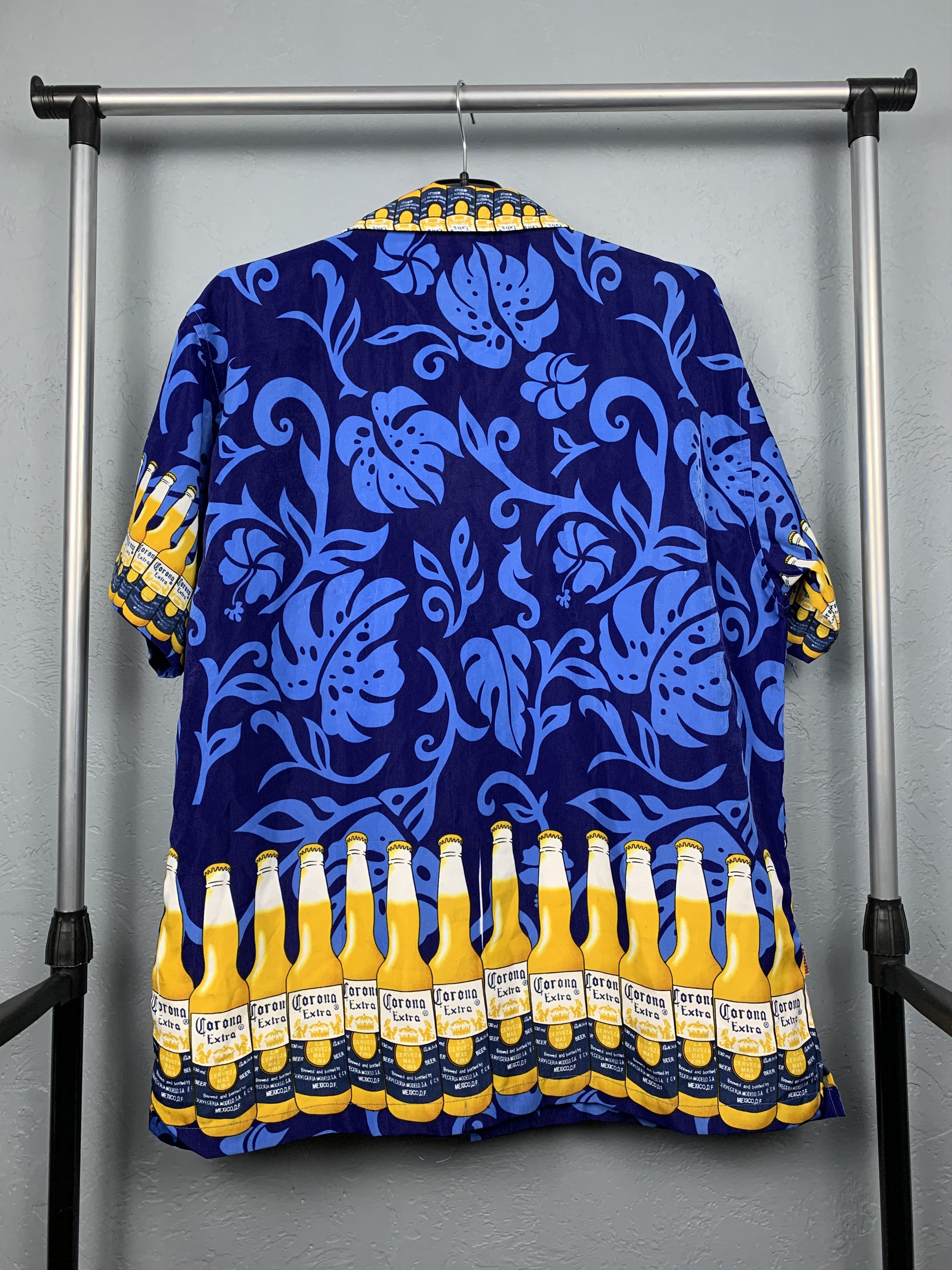 Other Hawaiian Vintage Shirt Corona Beer Printed Size US L / EU 52-54 / 3 - 6 Thumbnail