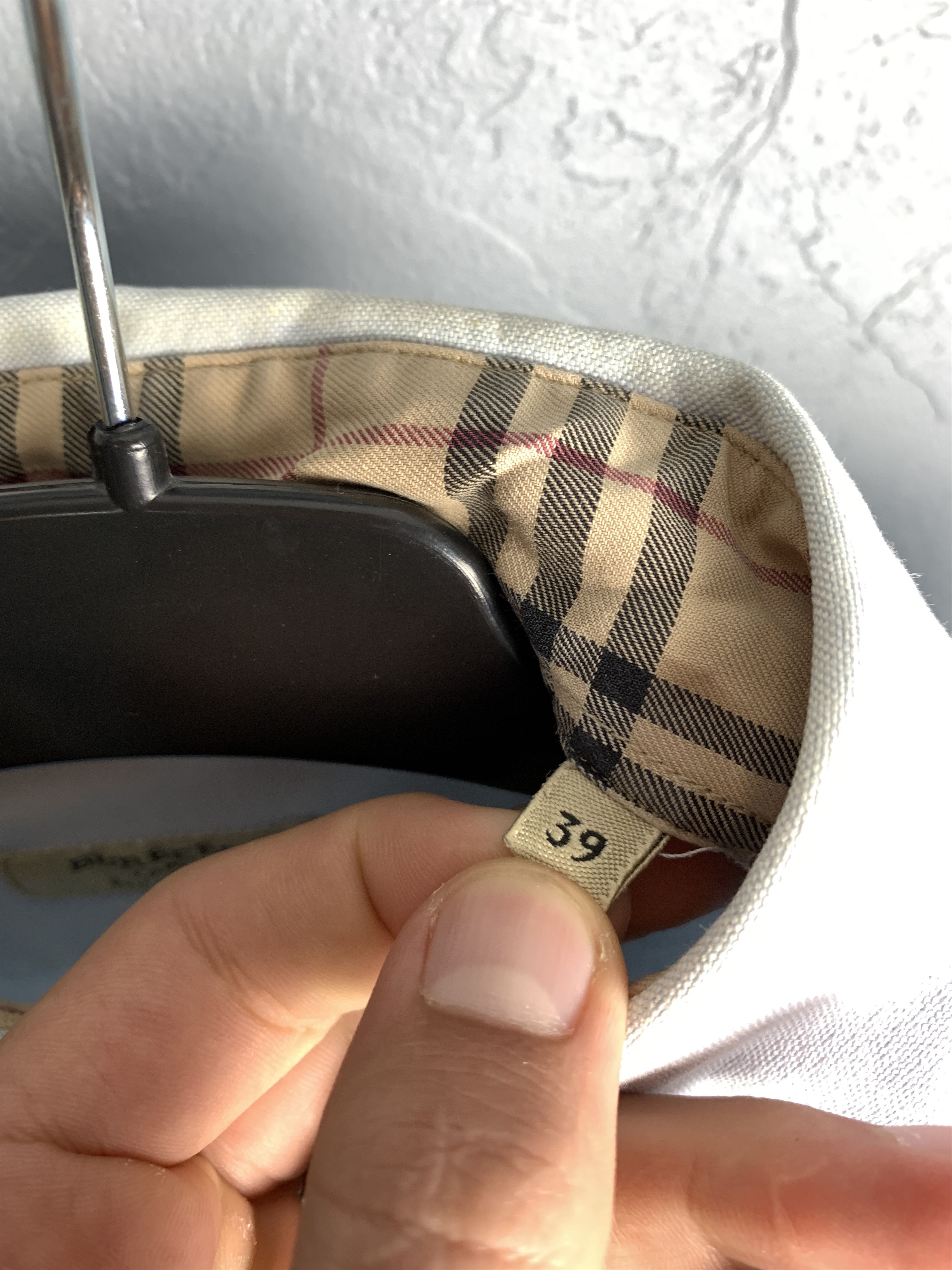 Burberry Vintage Burberry Mens Long Sleeve Shirt Size US L / EU 52-54 / 3 - 8 Thumbnail