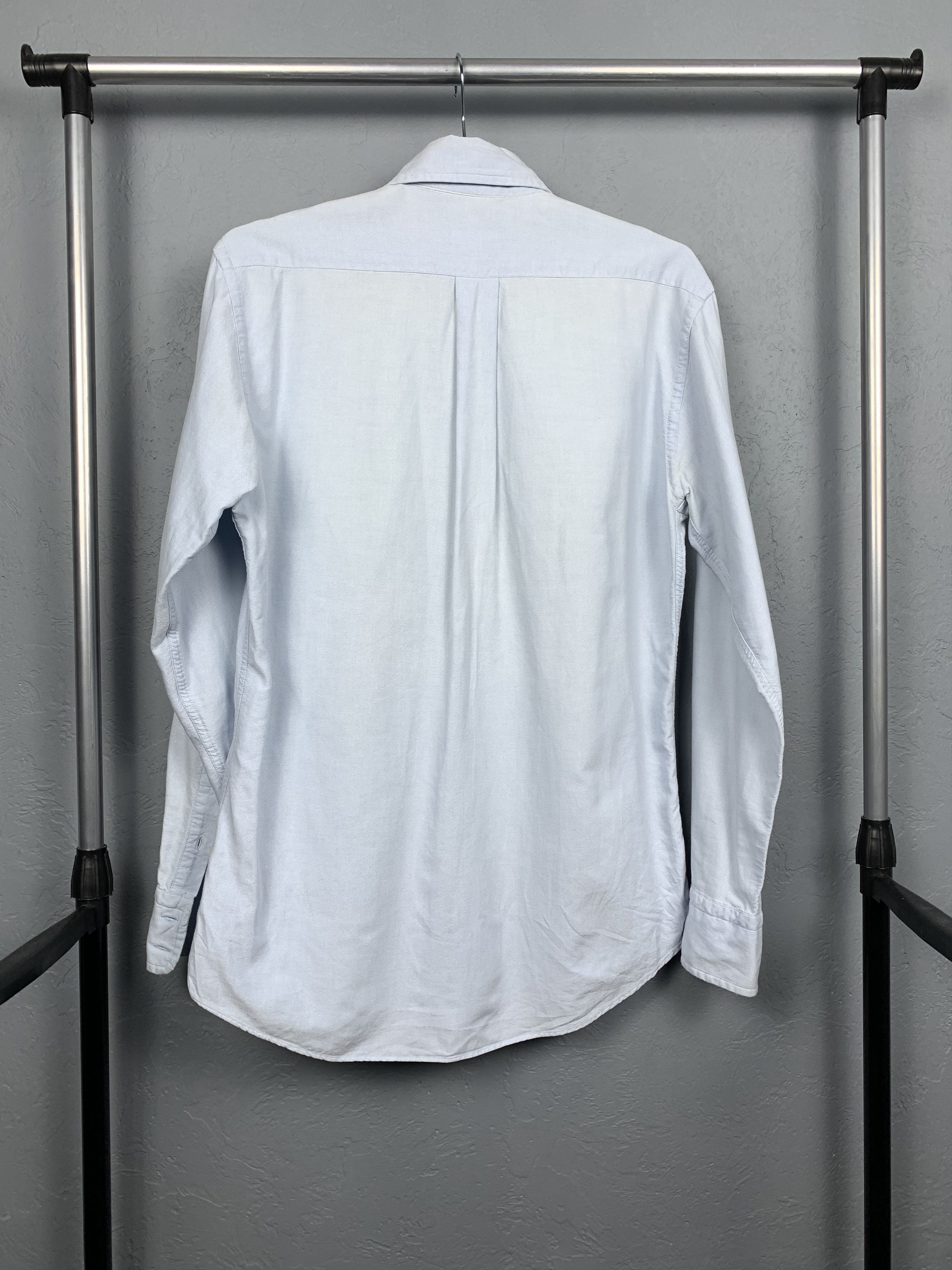 Burberry Vintage Burberry Mens Long Sleeve Shirt Size US L / EU 52-54 / 3 - 9 Thumbnail