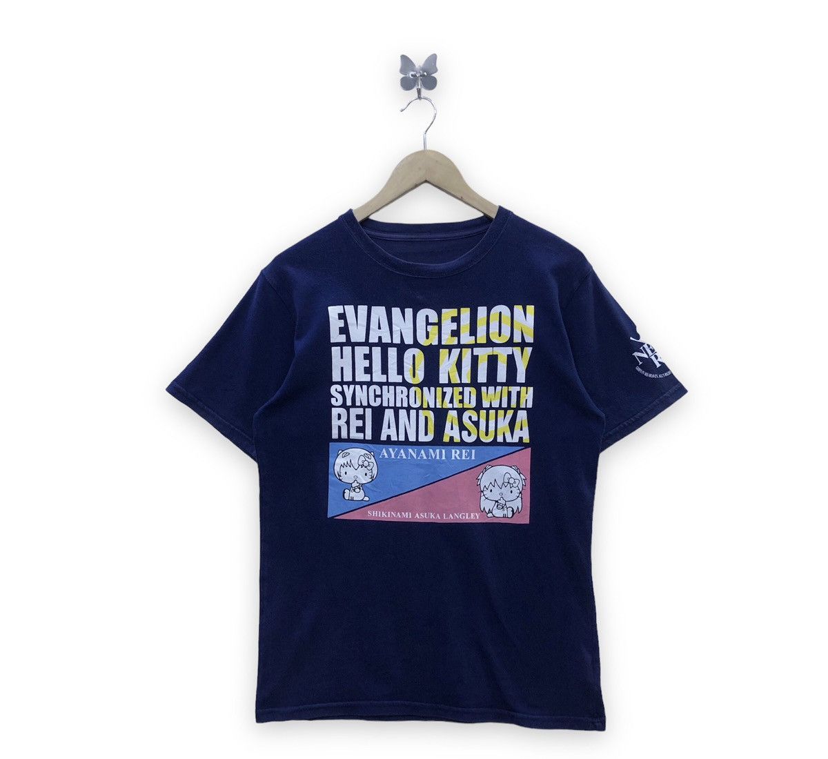 Anime Evangelion X Hello Kitty Sychronized With Asuka And Rei Tee Size US S / EU 44-46 / 1 - 1 Thumbnail
