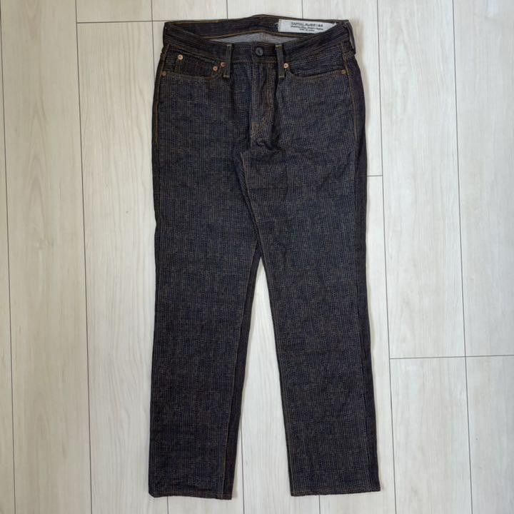 Kapital KAPITAL Sashiko Century Denim Pants Indigo Cotton Size 30 | Grailed