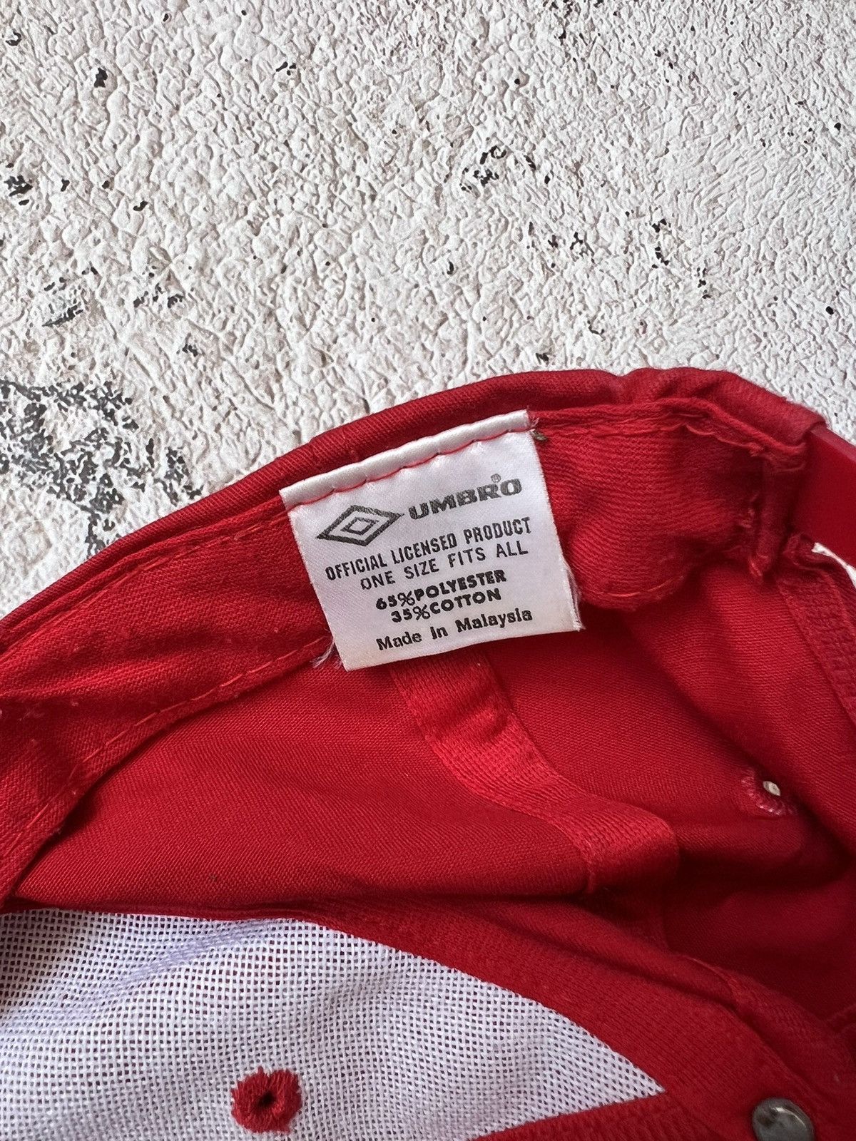 Umbro × Vintage UMBRO Vintage Cap 90s Size ONE SIZE - 6 Thumbnail