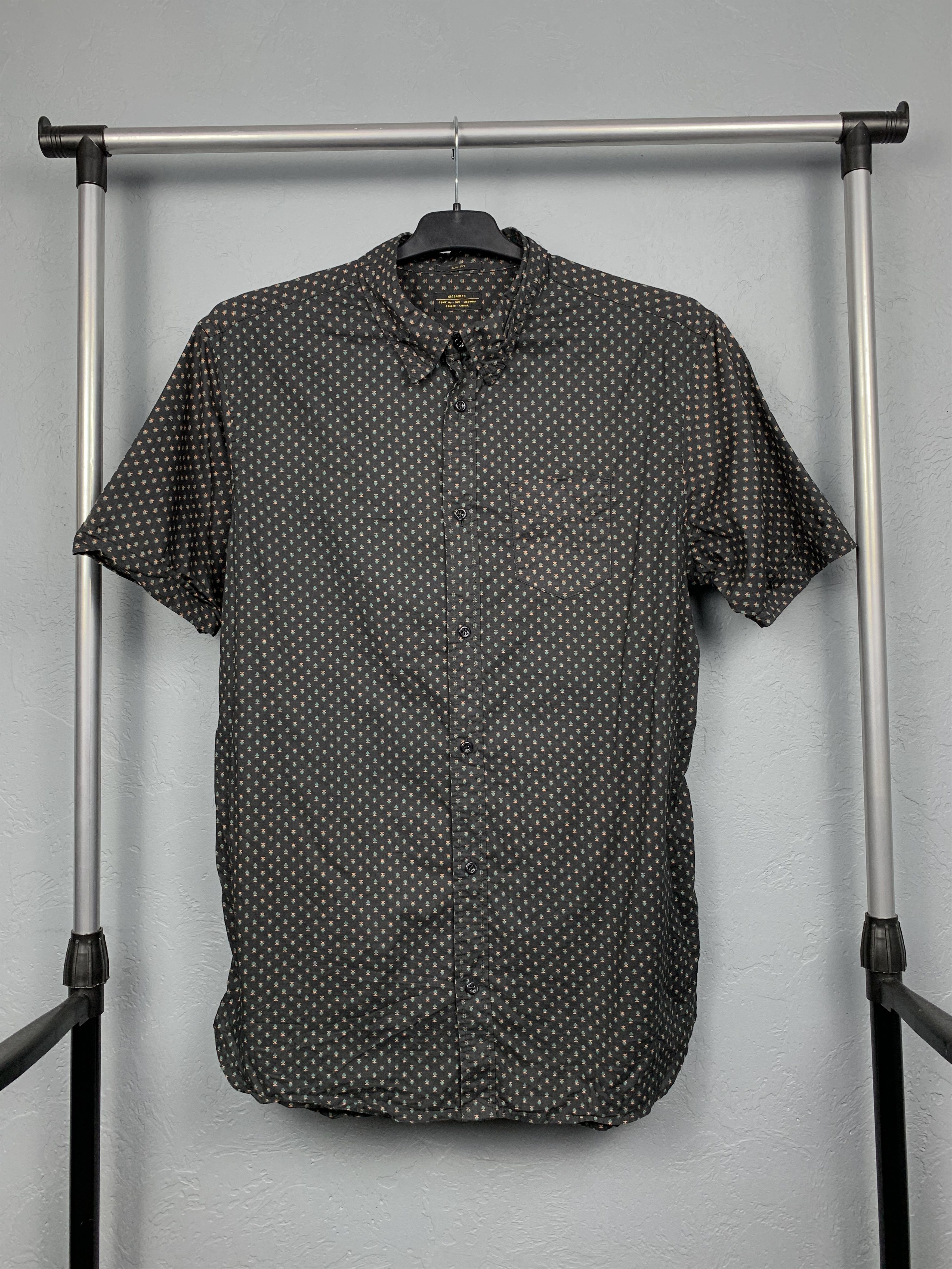 Allsaints Allsaints Vintage Mens Spade Hawaiian Shirt Size US M / EU 48-50 / 2 - 1 Thumbnail