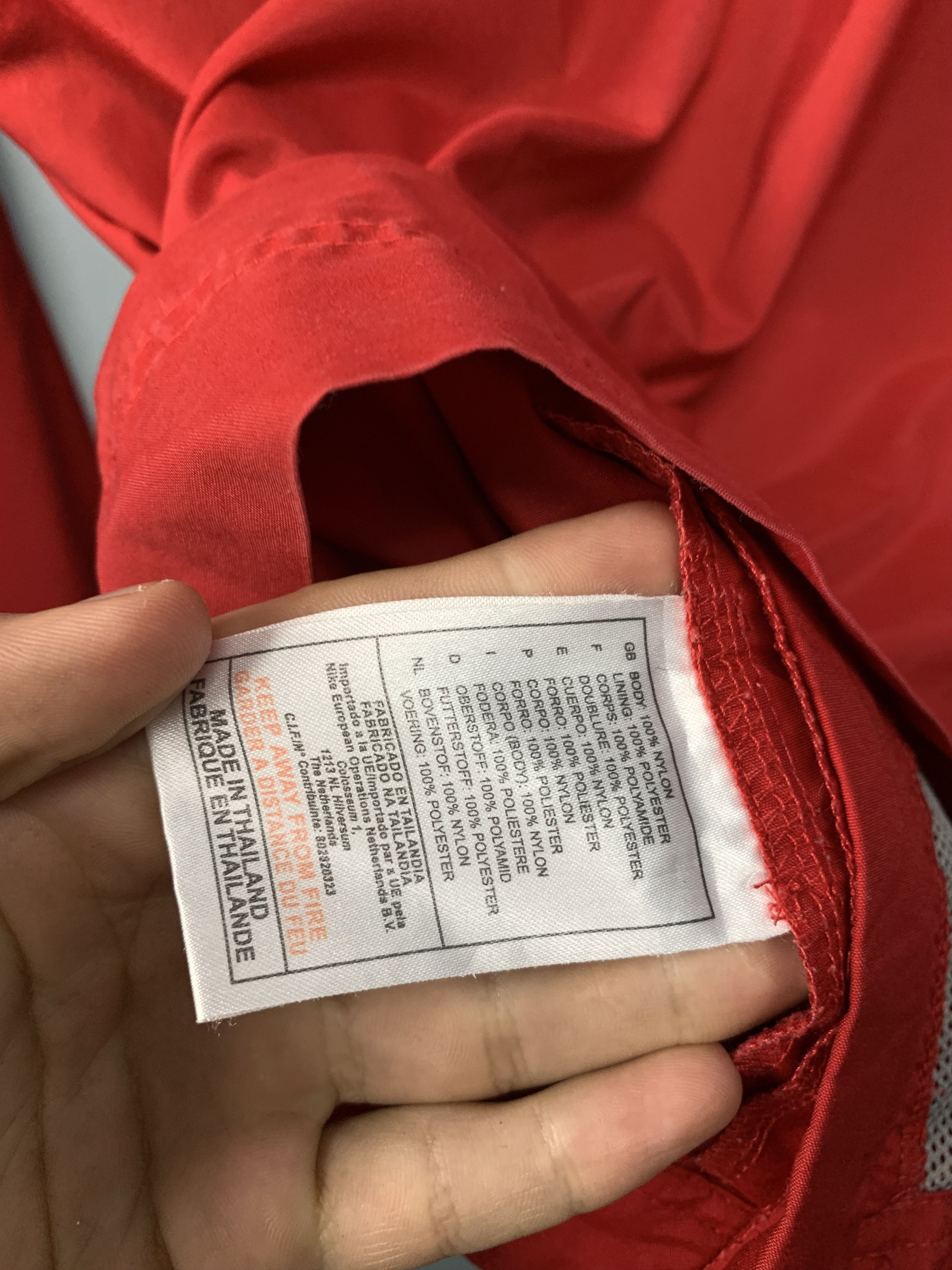 Nike × Vintage Nike Vintage Nylon Mens Jacket Y2K Size US L / EU 52-54 / 3 - 10 Thumbnail