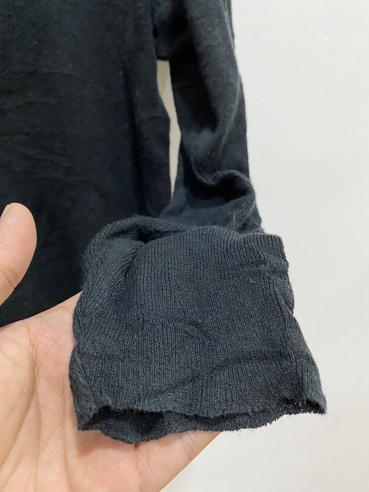 Yohji Yamamoto Y's Yohji Yamamoto Boxy Knited L/S Shirt Size US M / EU 48-50 / 2 - 3 Thumbnail