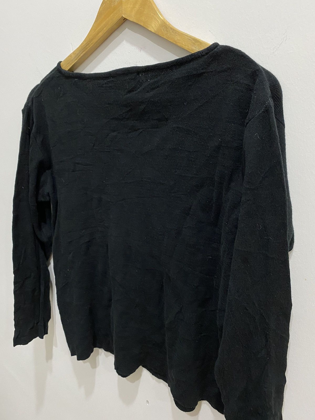 Yohji Yamamoto Y's Yohji Yamamoto Boxy Knited L/S Shirt Size US M / EU 48-50 / 2 - 7 Thumbnail