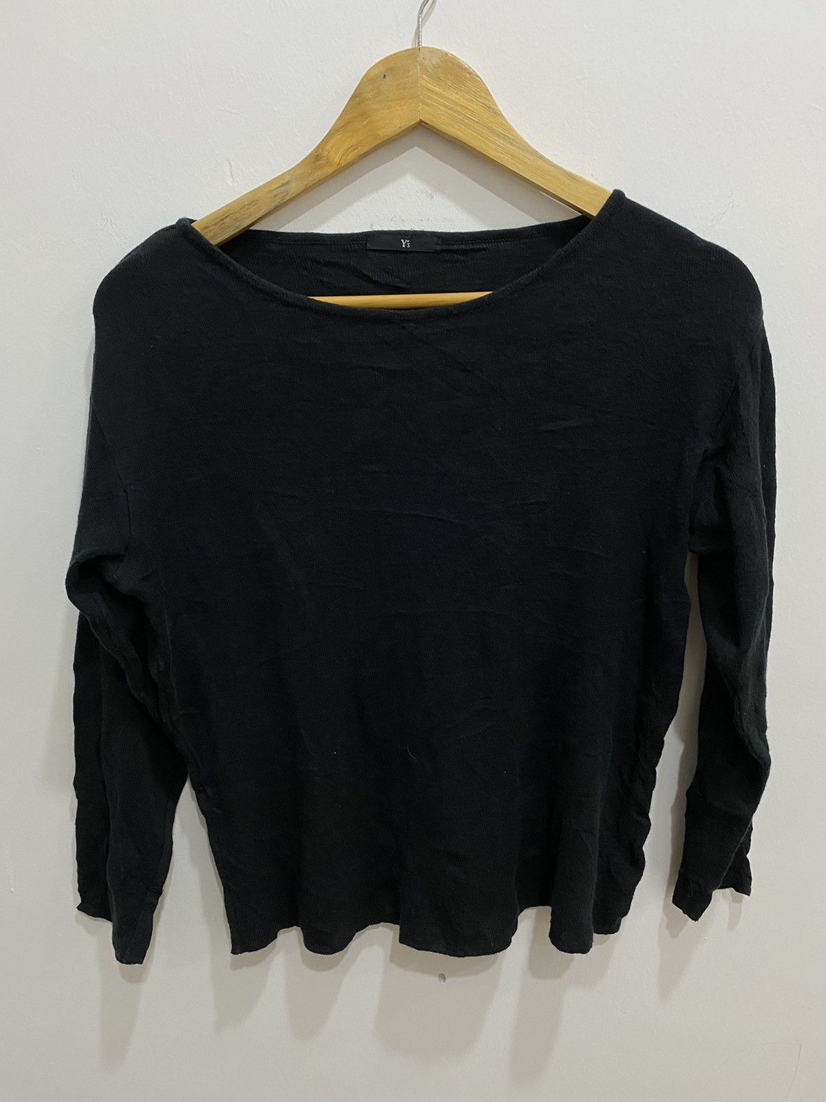 Yohji Yamamoto Y's Yohji Yamamoto Boxy Knited L/S Shirt Size US M / EU 48-50 / 2 - 1 Thumbnail