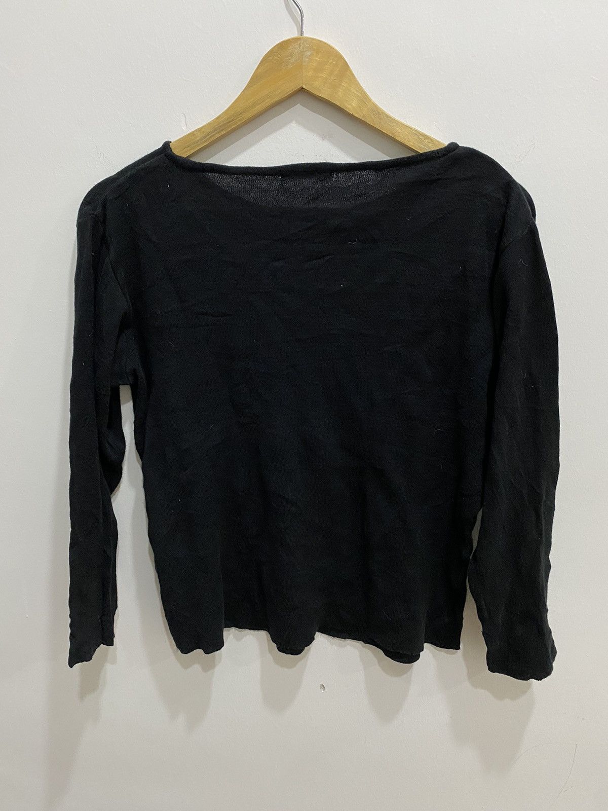 Yohji Yamamoto Y's Yohji Yamamoto Boxy Knited L/S Shirt Size US M / EU 48-50 / 2 - 6 Thumbnail