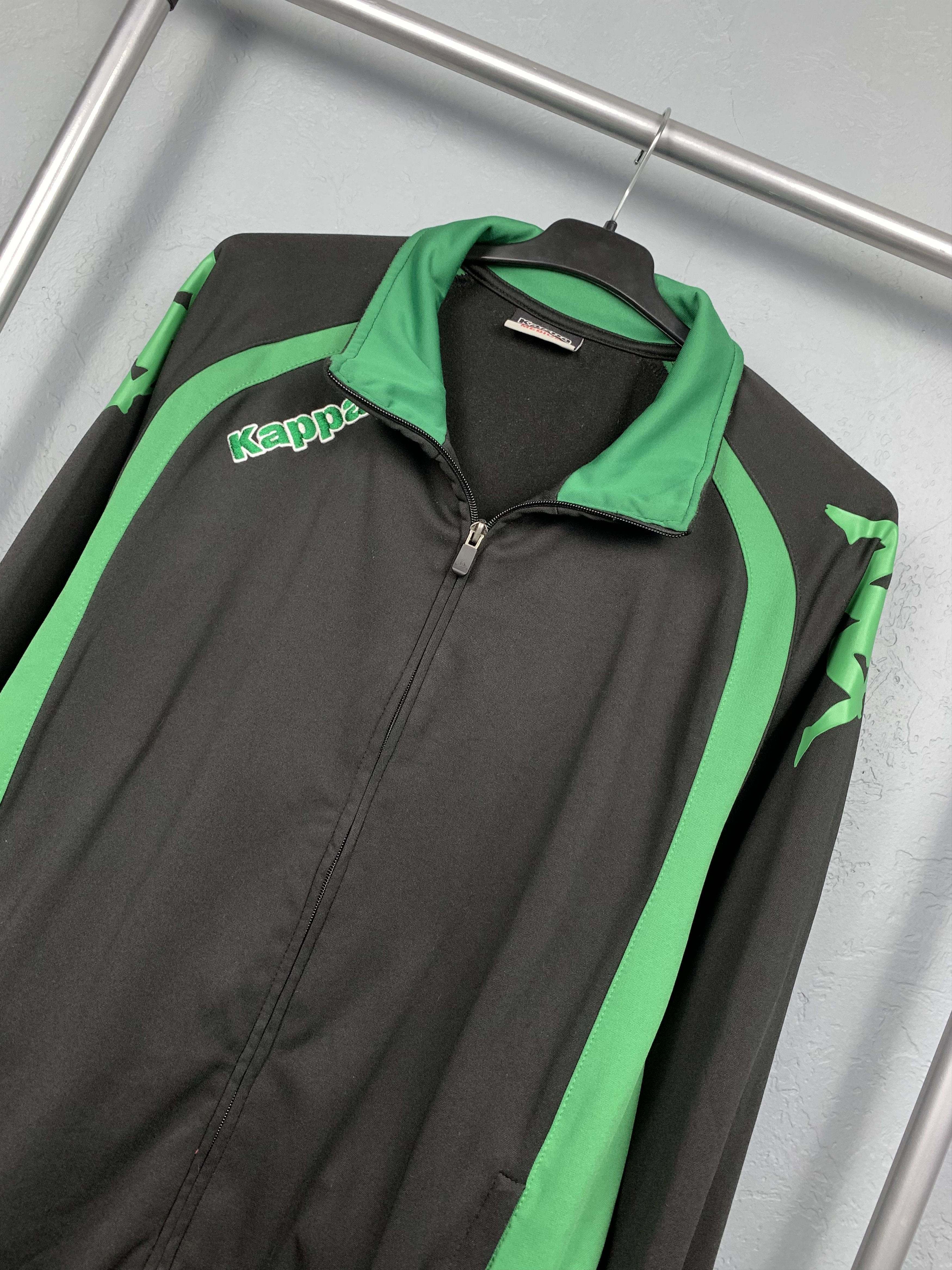 Kappa × Vintage Kappa Vintage Mens Track Top Nylon Jacket Size US M / EU 48-50 / 2 - 2 Thumbnail