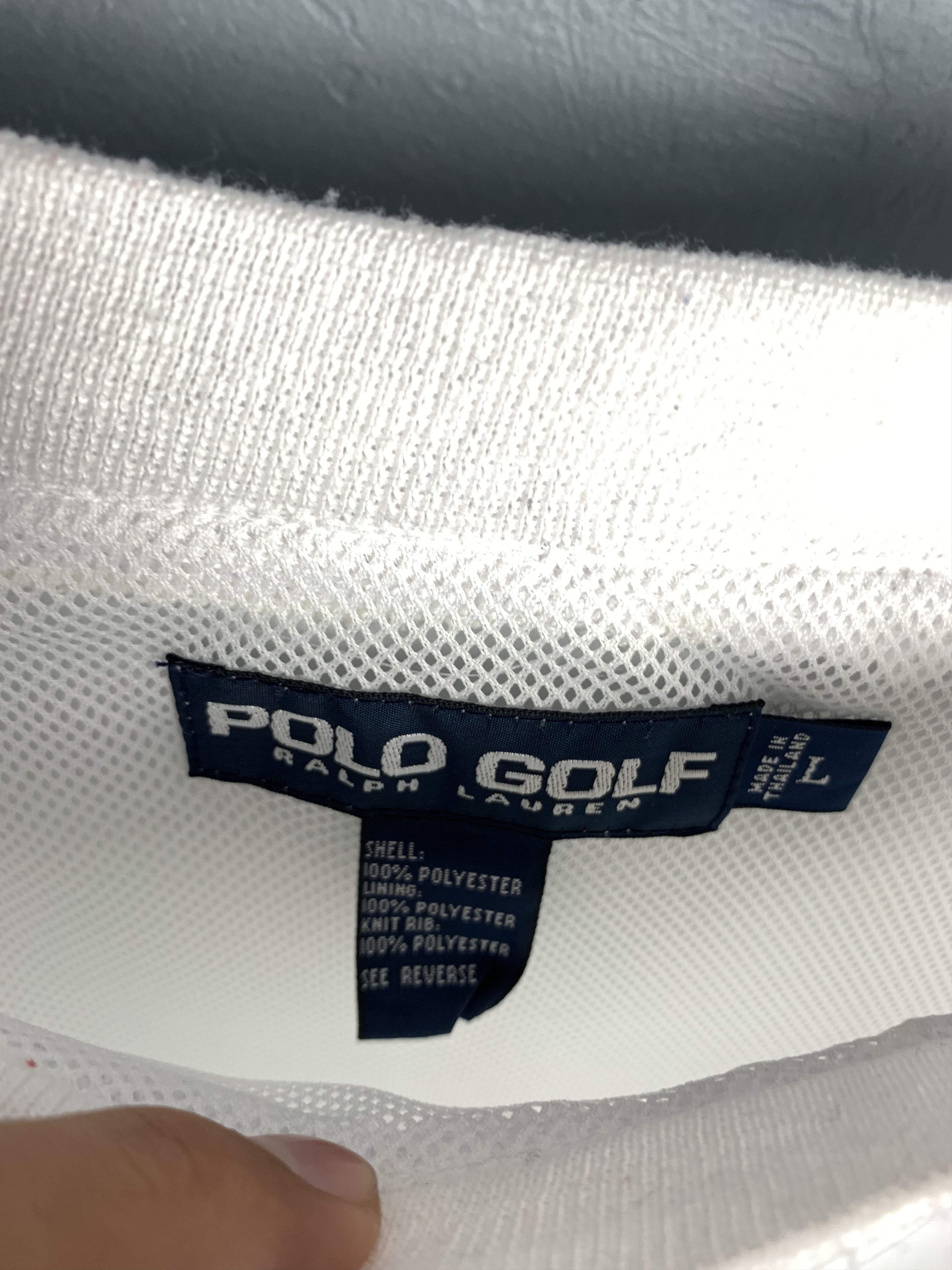 Polo Ralph Lauren × Ralph Lauren × Vintage Polo Ralph Lauren Golf Vintage Mens Nylon Oversized Jacket Size US XL / EU 56 / 4 - 3 Thumbnail