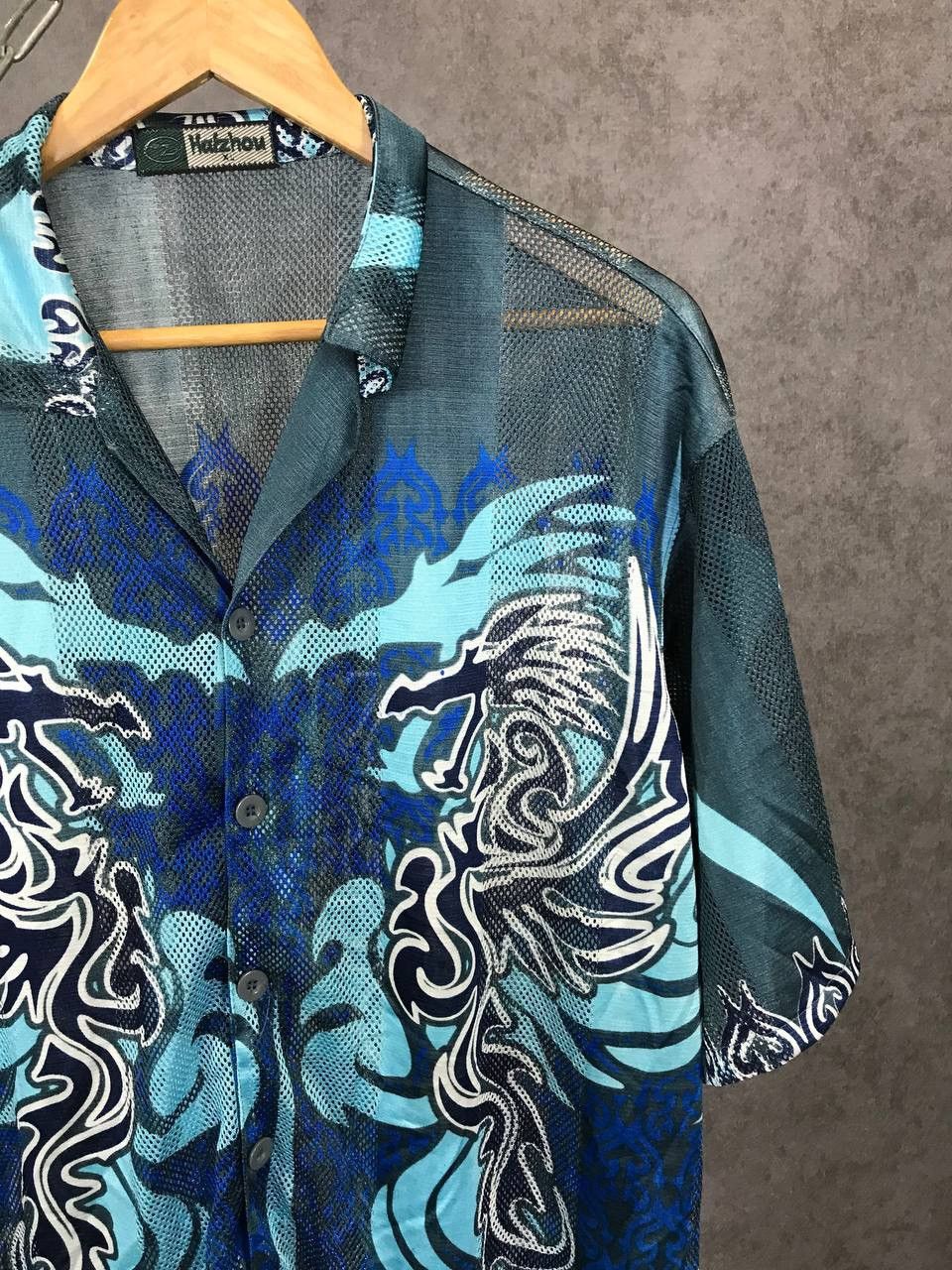 Vintage Dragon vintage crazy shirt Size US XL / EU 56 / 4 - 2 Thumbnail