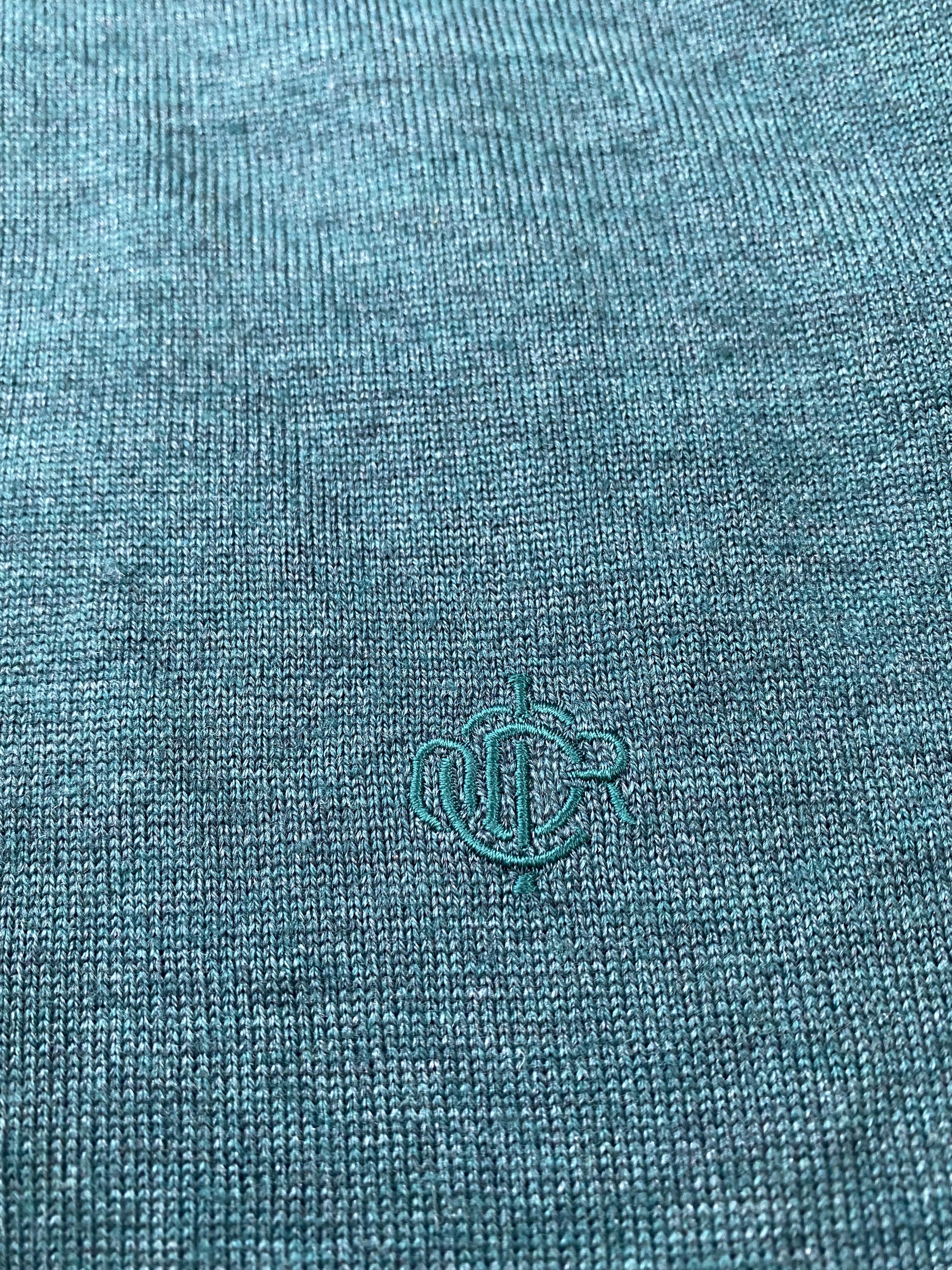 Christian Dior Monsieur × Vintage Vintage 90s Christian Dior Turtleneck Sweater Logo Size US M / EU 48-50 / 2 - 3 Thumbnail