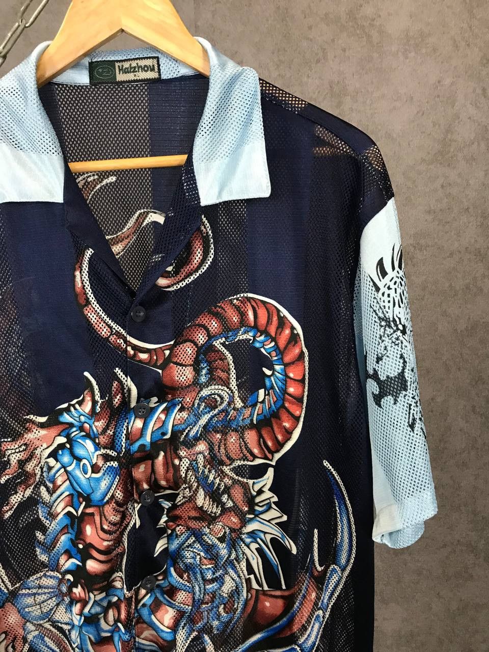 Vintage Dragon vintage crazy shirt Size US XL / EU 56 / 4 - 2 Thumbnail