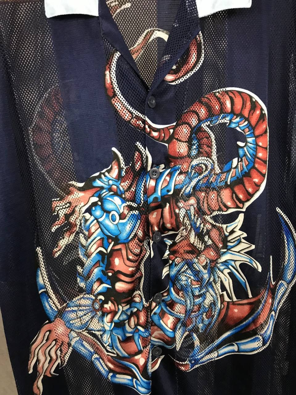 Vintage Dragon vintage crazy shirt Size US XL / EU 56 / 4 - 3 Thumbnail