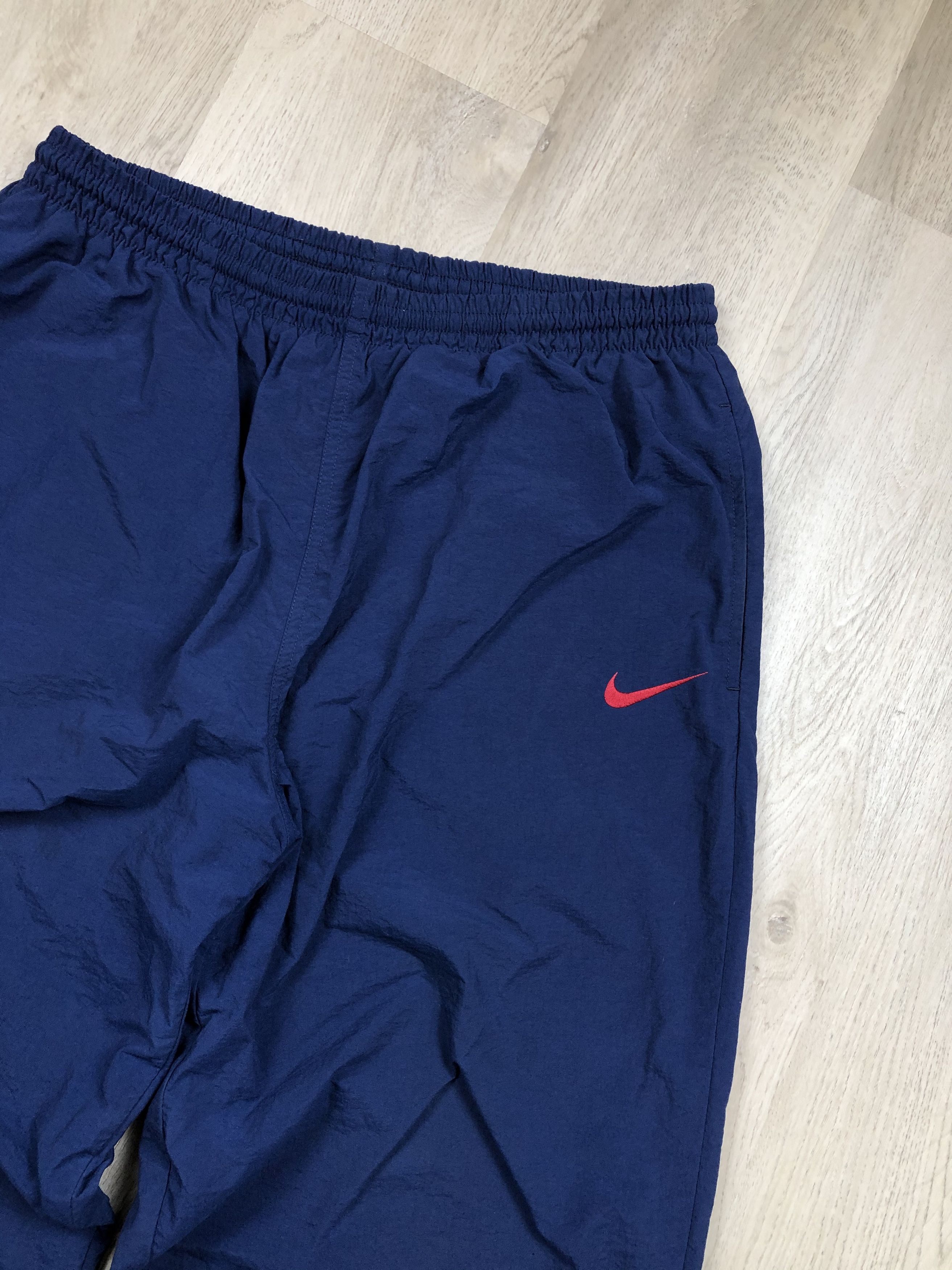 Nike × Vintage Nike 90s Vintage Mens Nylon Baggy Pants Drill style Size US 36 / EU 52 - 3 Thumbnail