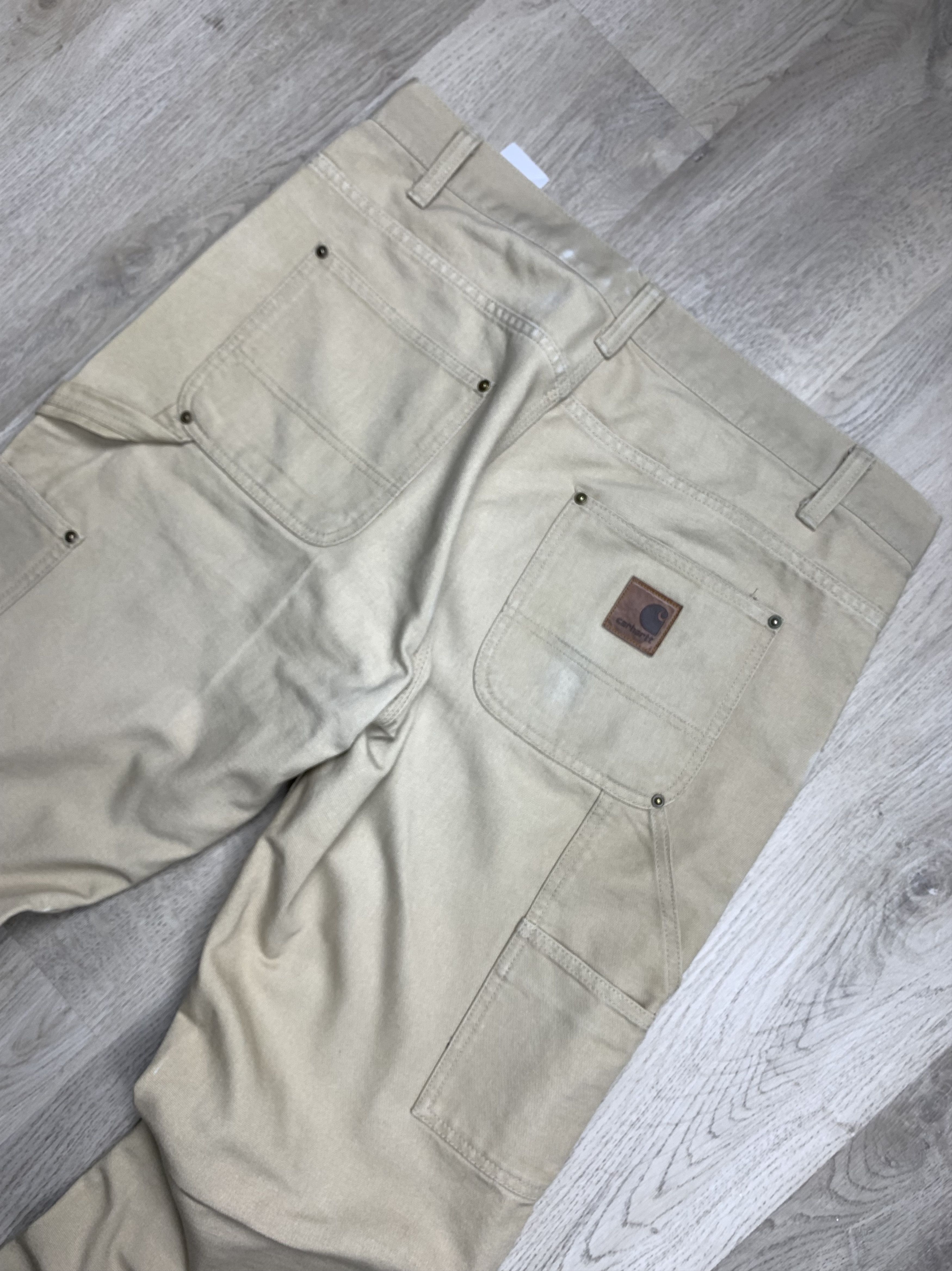 Carhartt CARHARTT 90s Vintage Logger Cargo Carpenter Pants Size US 34 / EU 50 - 2 Thumbnail