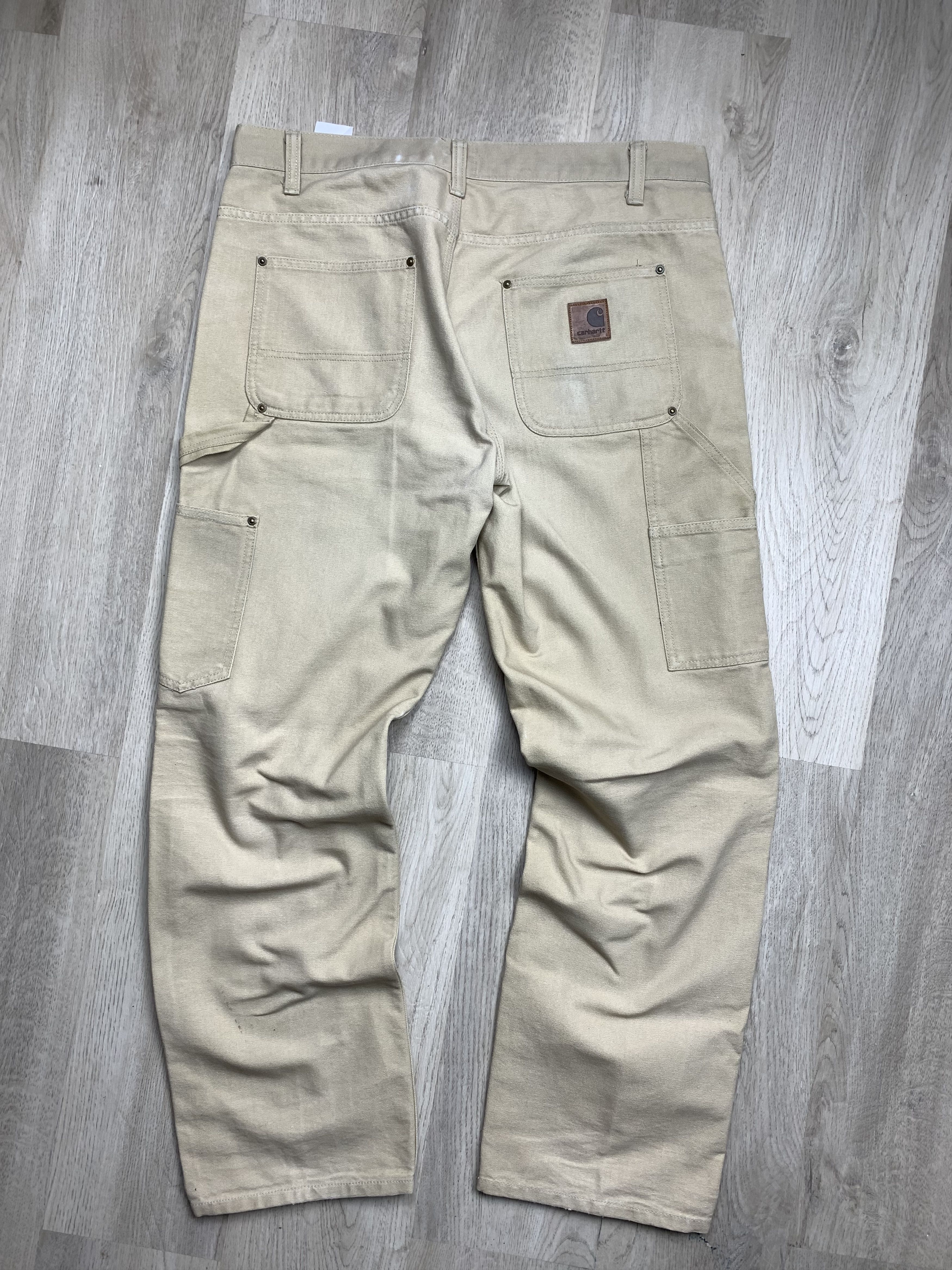 Carhartt CARHARTT 90s Vintage Logger Cargo Carpenter Pants Size US 34 / EU 50 - 1 Thumbnail
