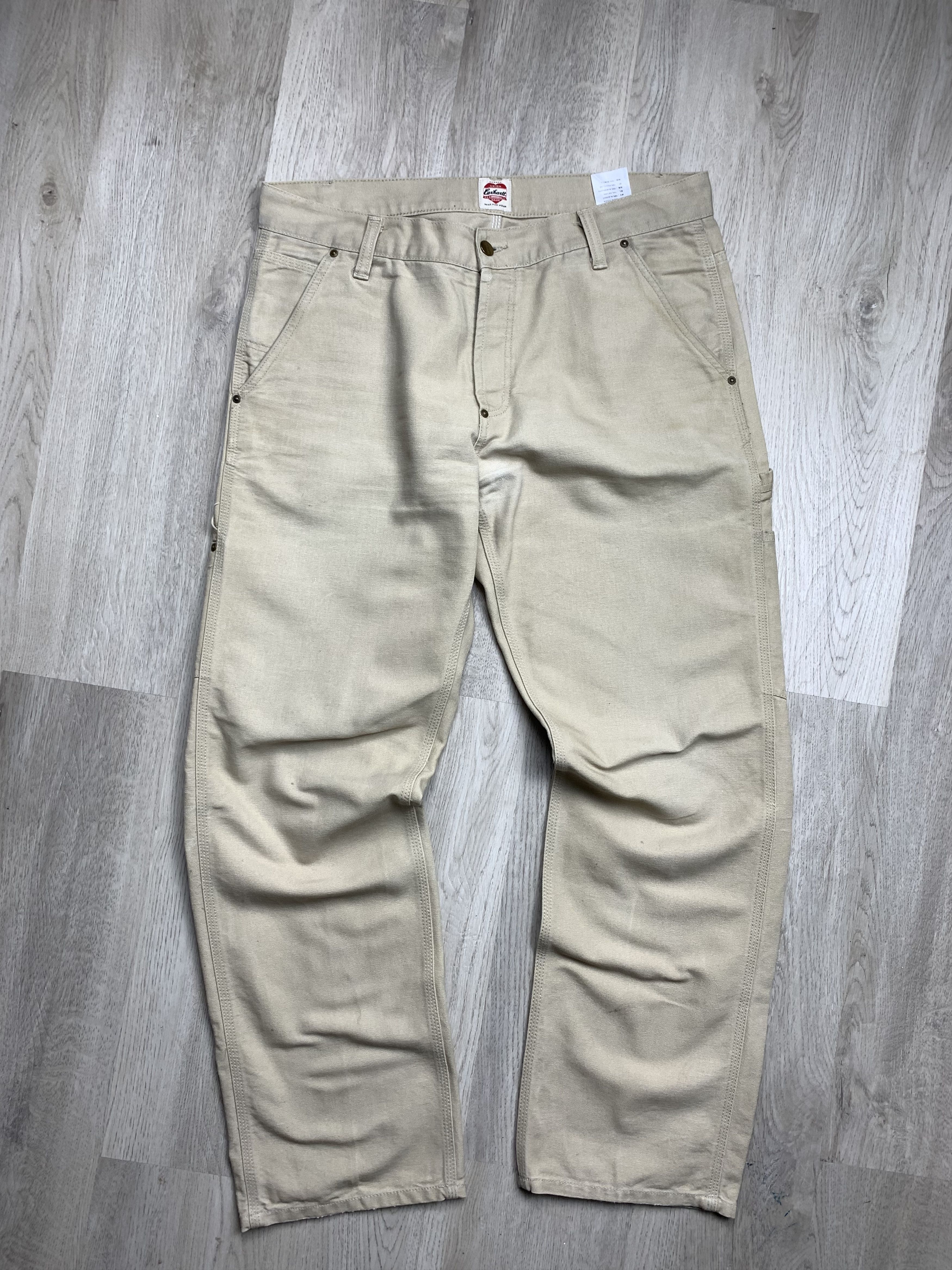 Carhartt CARHARTT 90s Vintage Logger Cargo Carpenter Pants Size US 34 / EU 50 - 7 Thumbnail