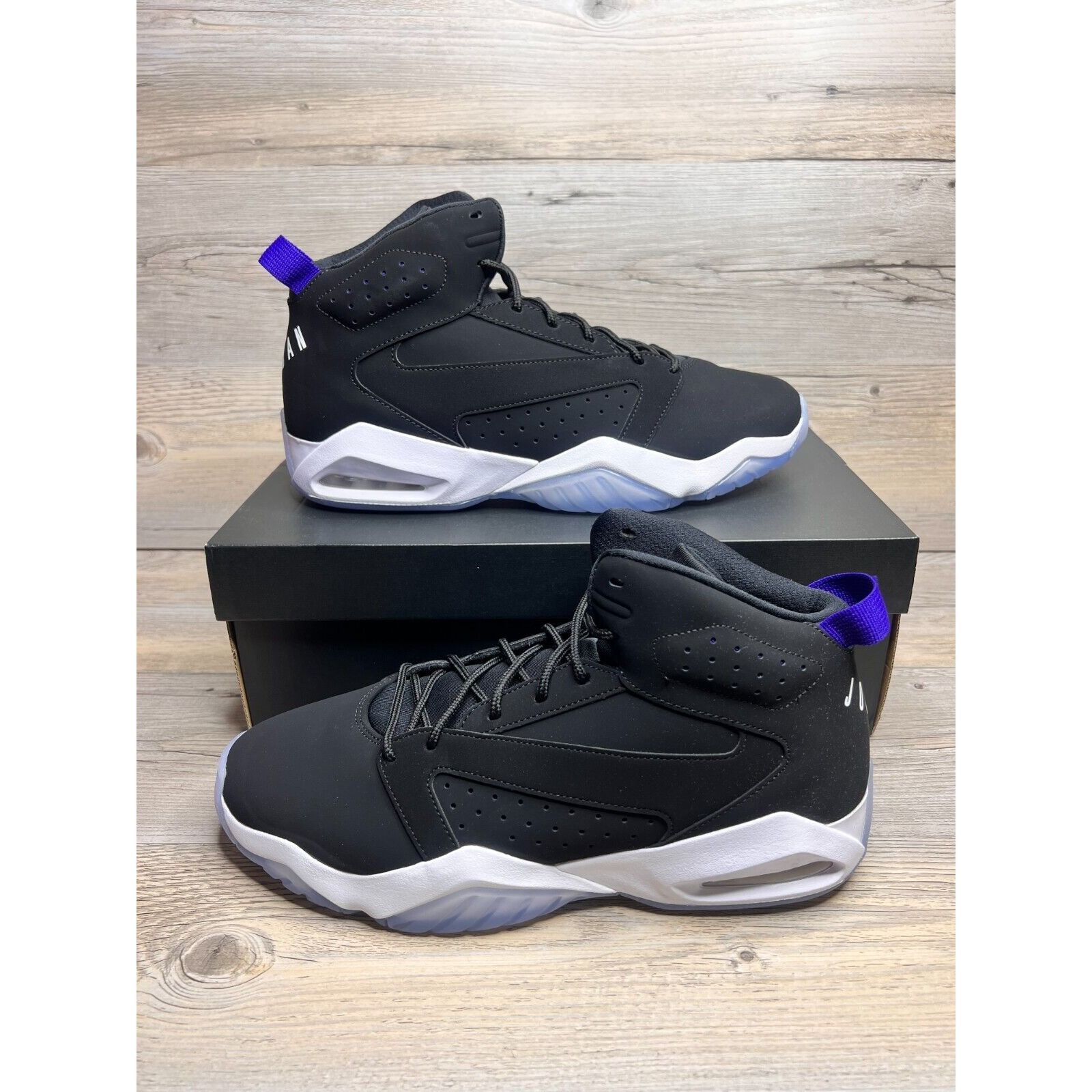 Jordan lift off black best sale and purple