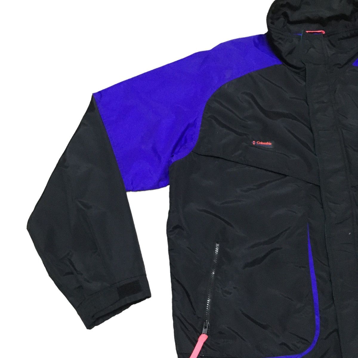 Rare Design Vintage Brand Columbia Fishing Jacket 1990s