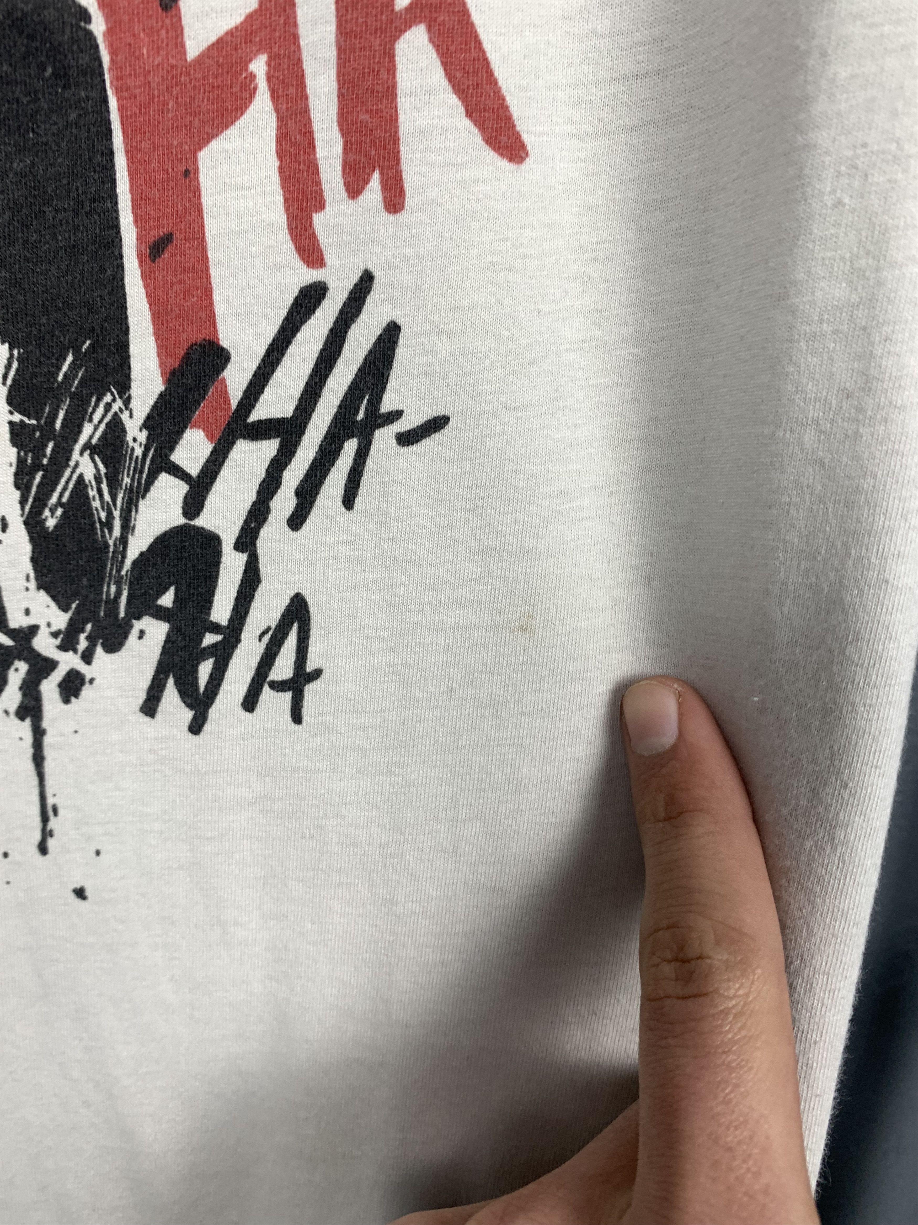 DC Comics RARE Dark Knight Joker Heath Ledger Batman Movie Tee Size US XL / EU 56 / 4 - 6 Thumbnail