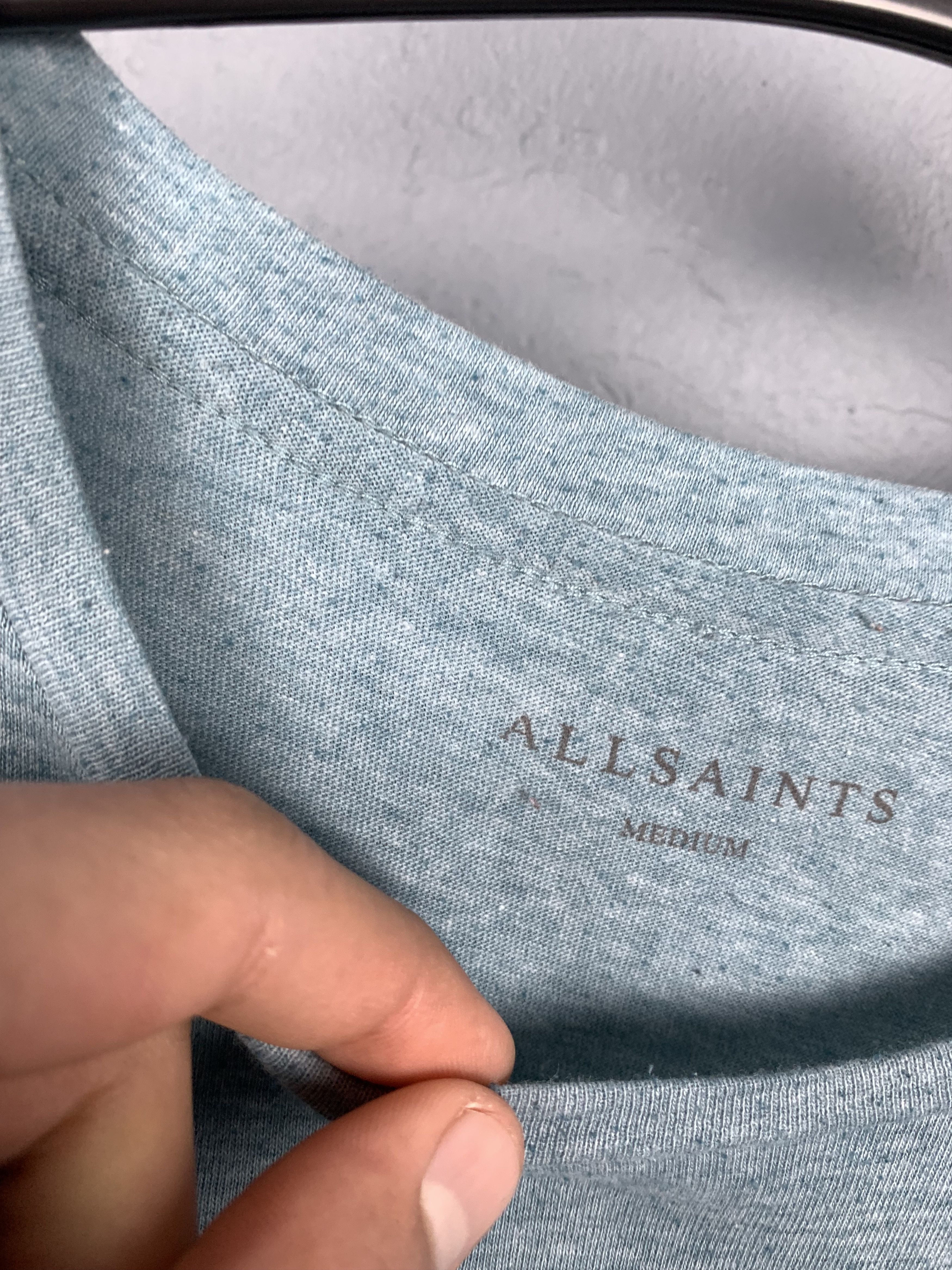Allsaints Allsaints Vintage Mens Tonic Crew Neck T-Shirt Size US M / EU 48-50 / 2 - 3 Thumbnail