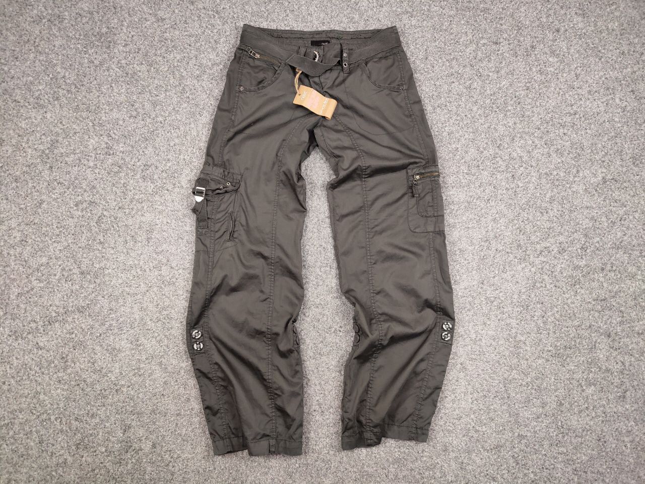 Japanese Brand Vintage 90's Japanese Baggy Multi Pocket Cargo pants Womens Size 34" / US 12 / IT 48 - 9 Thumbnail