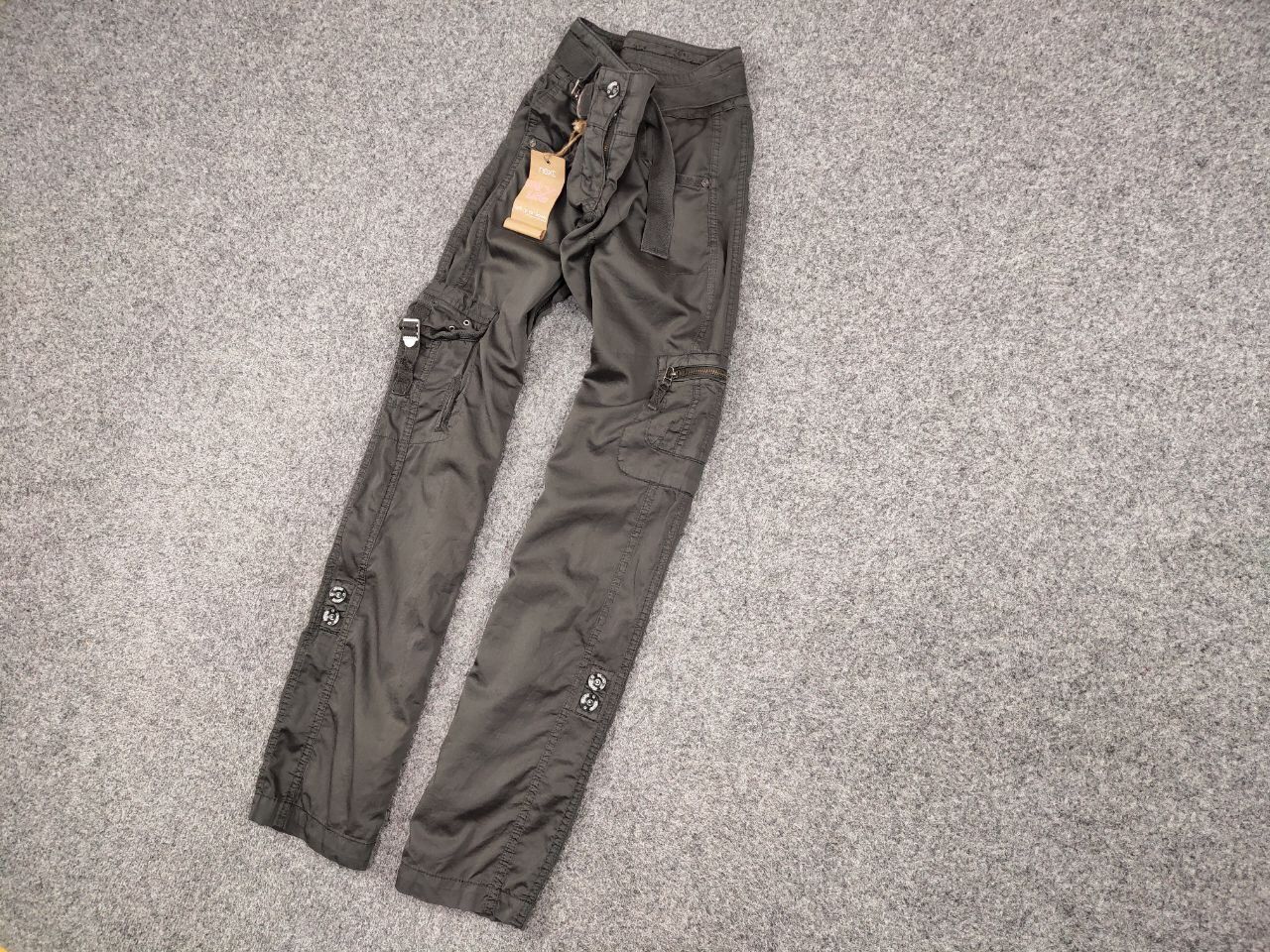Japanese Brand Vintage 90's Japanese Baggy Multi Pocket Cargo pants Womens Size 34" / US 12 / IT 48 - 2 Thumbnail