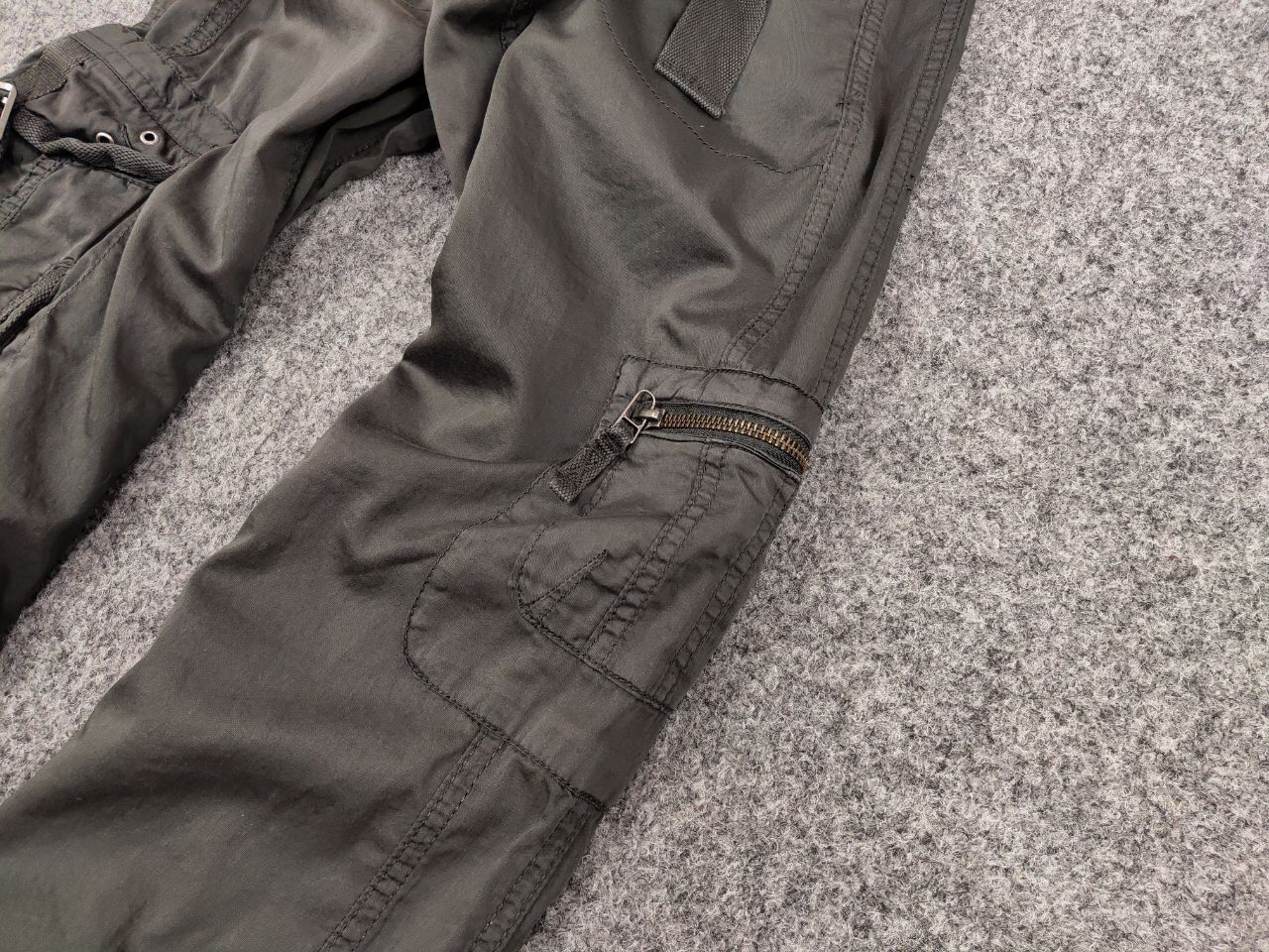 Japanese Brand Vintage 90's Japanese Baggy Multi Pocket Cargo pants Womens Size 34" / US 12 / IT 48 - 4 Thumbnail