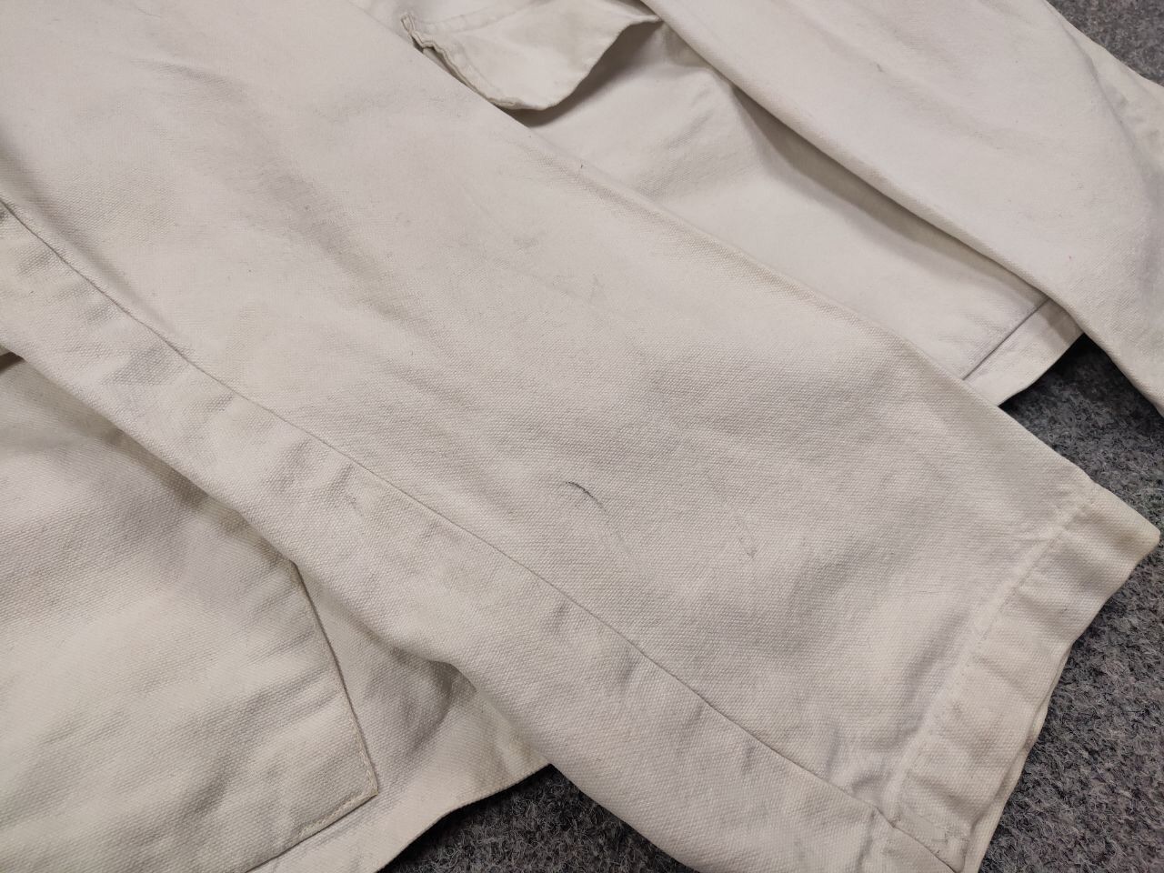 Cowboy Equipment Vintage The Wear Of The West USA White Canvas Jacket Size US L / EU 52-54 / 3 - 16 Thumbnail