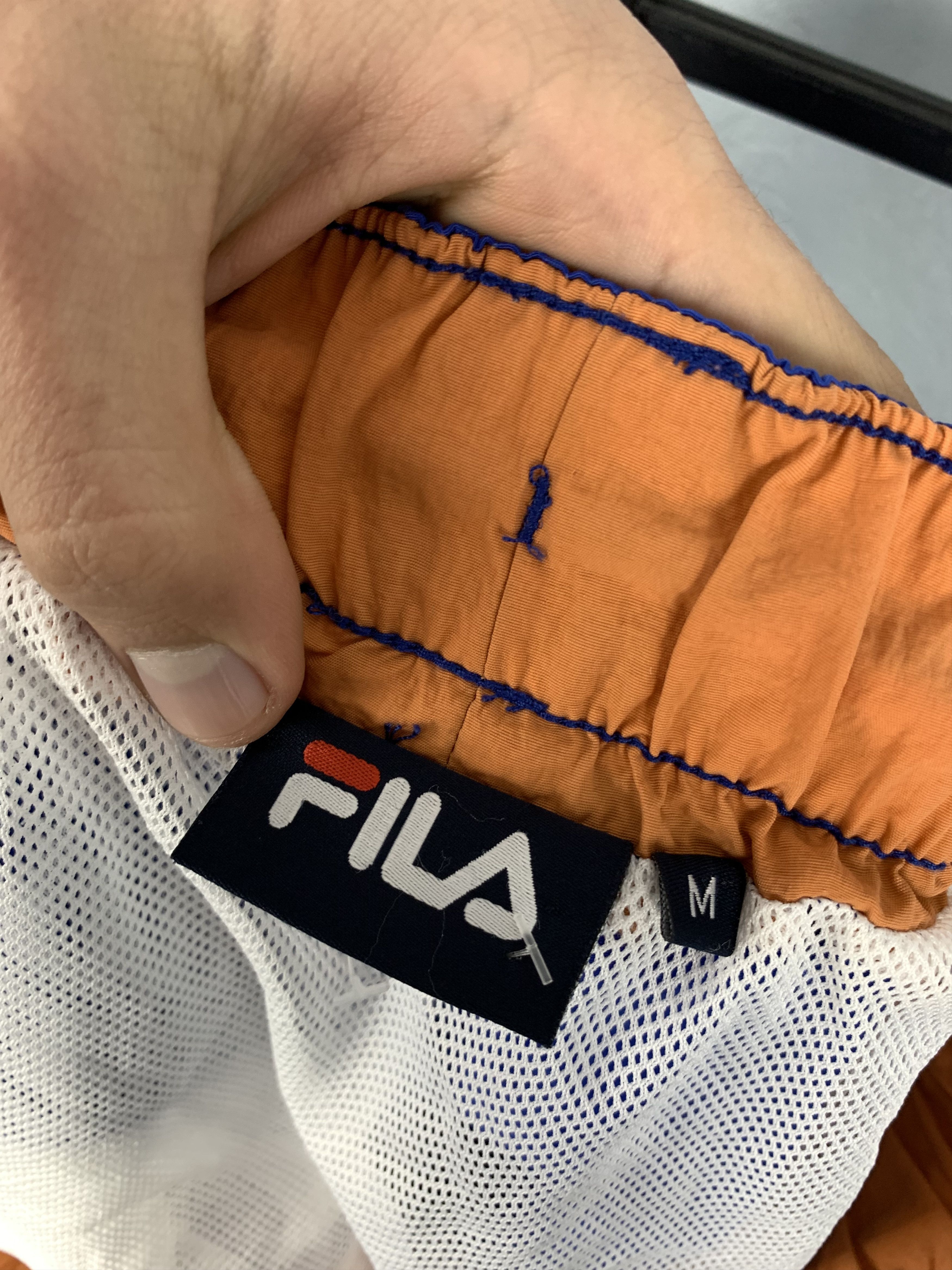 Fila Fila White Line Vintage Nylon Shorts Size US 32 / EU 48 - 8 Thumbnail