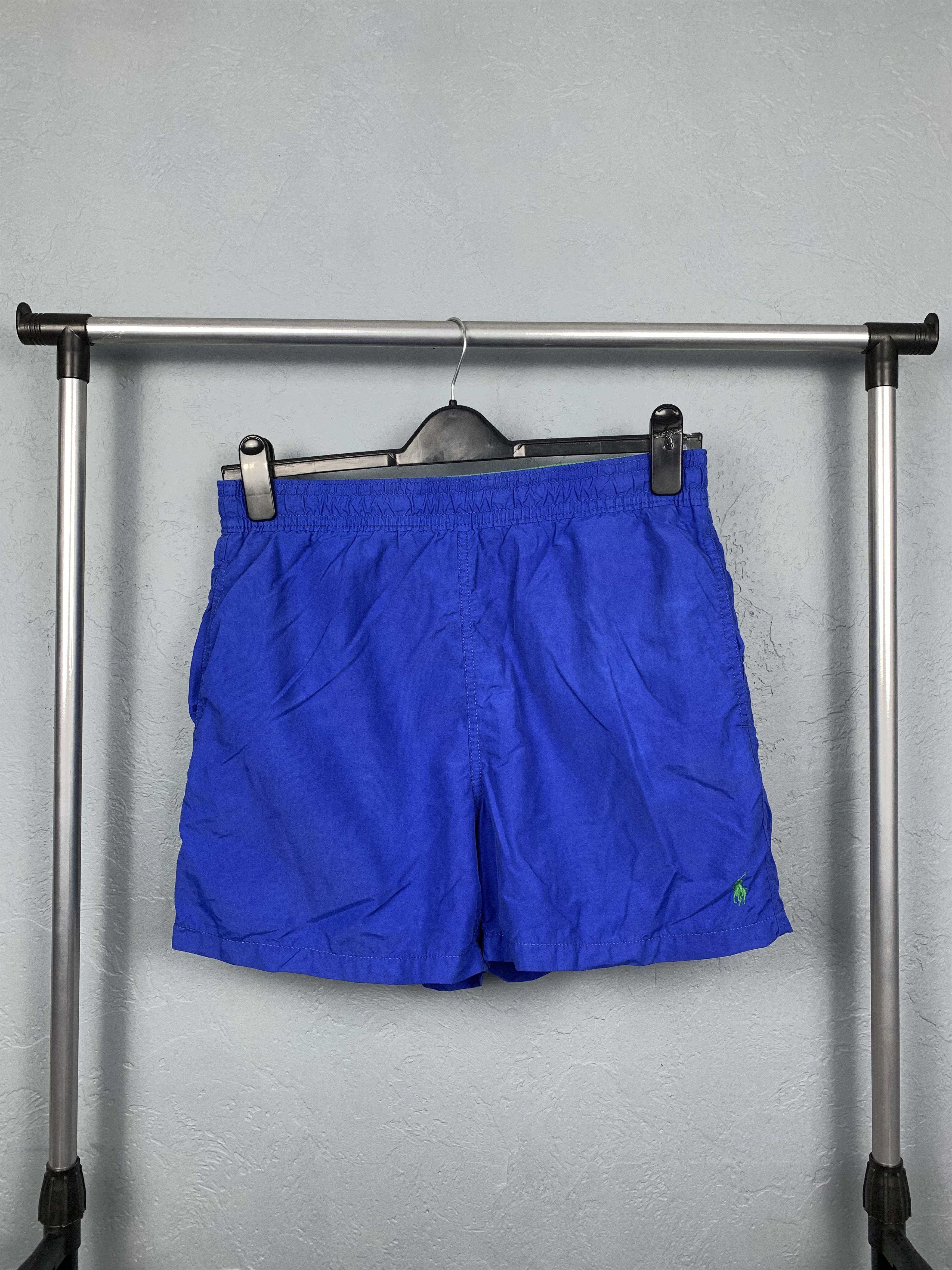 Polo Ralph Lauren Polo Ralph Lauren Vintage Mens Nylon Swimming Shorts Size US 30 / EU 46 - 1 Thumbnail
