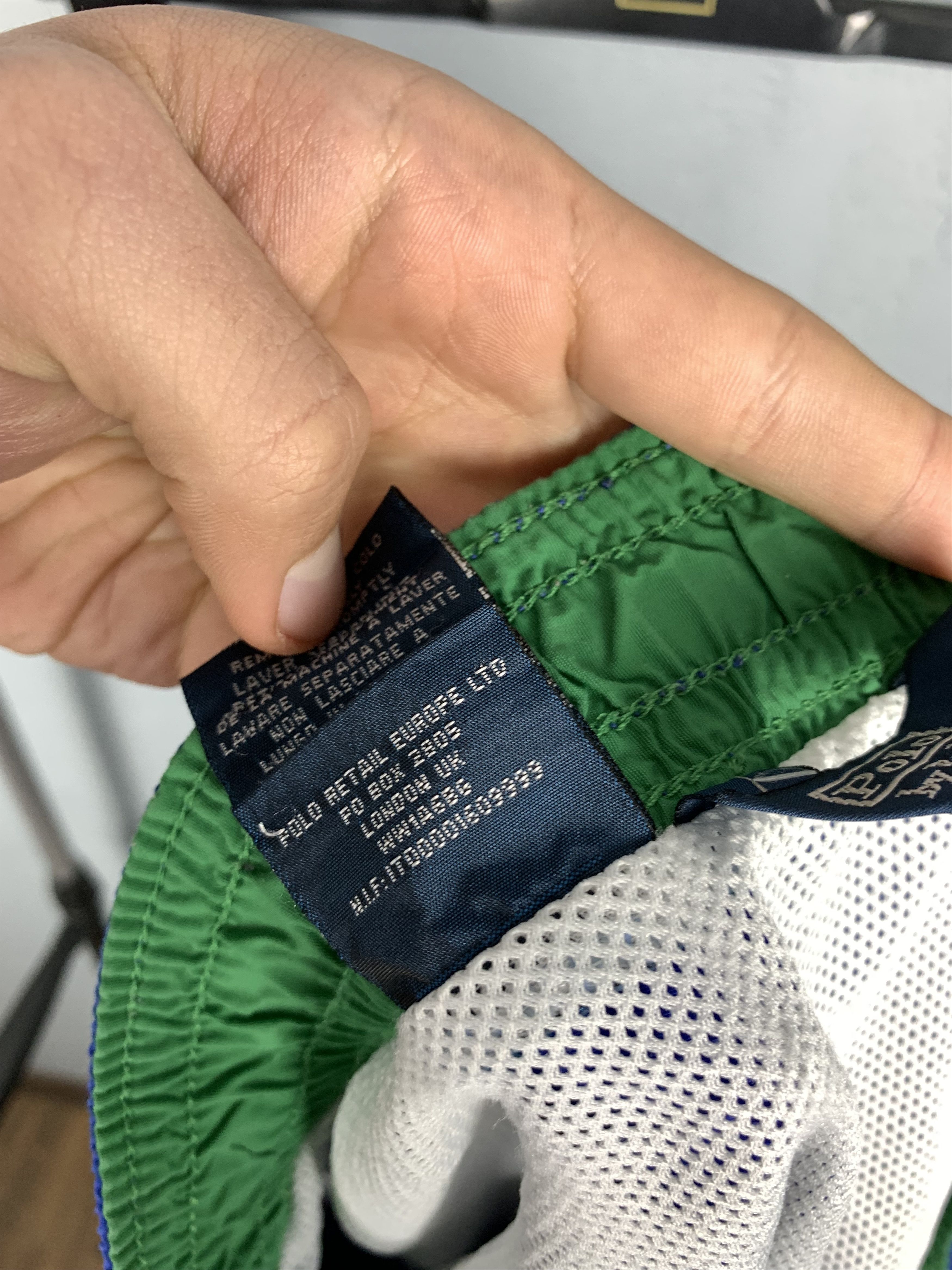 Polo Ralph Lauren Polo Ralph Lauren Vintage Mens Nylon Swimming Shorts Size US 30 / EU 46 - 8 Thumbnail