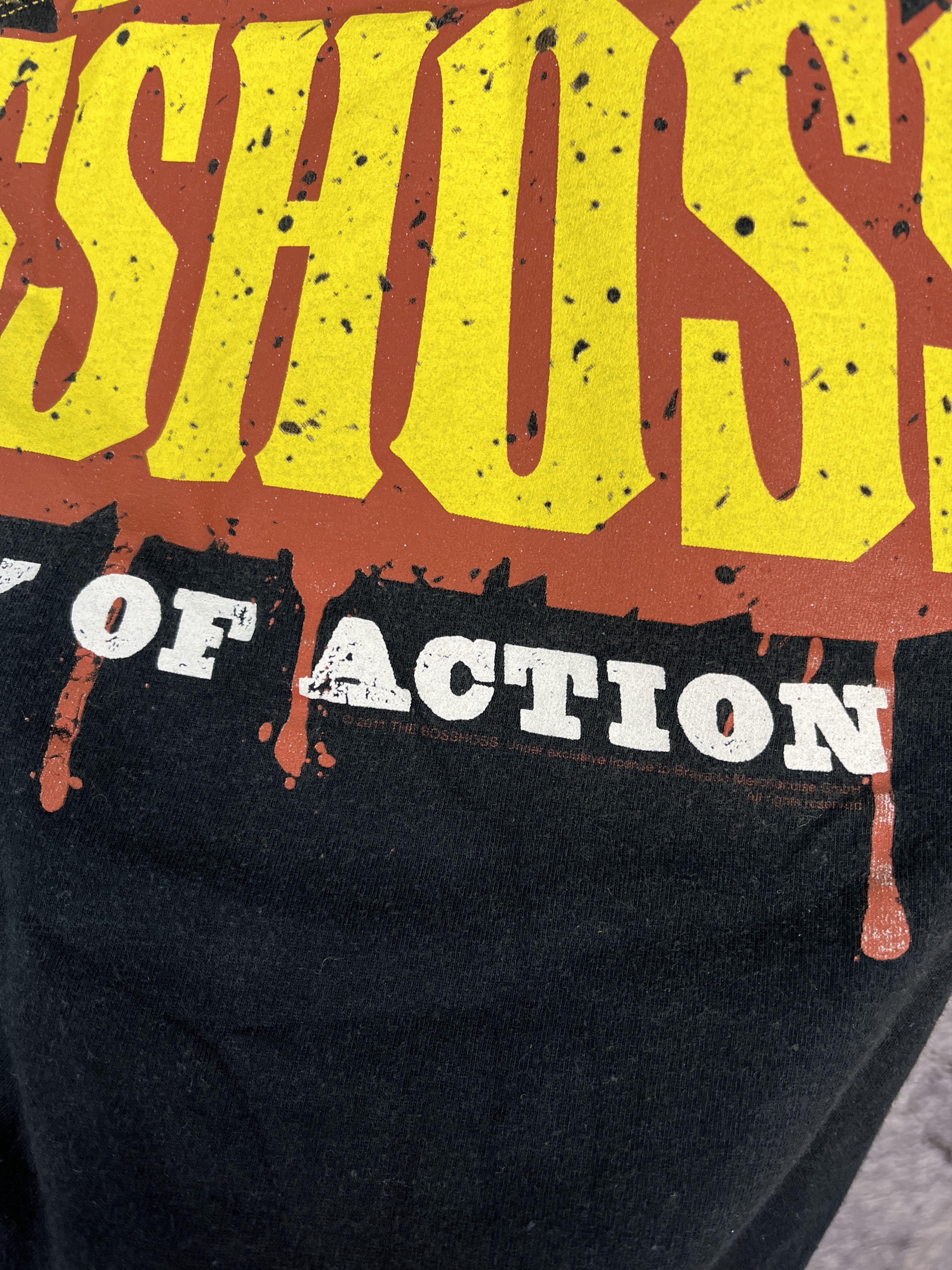 Vintage The Bosshoss Liberty Of Action T-Shirt Vintage Band Rock 2XL Size US XXL / EU 58 / 5 - 5 Thumbnail