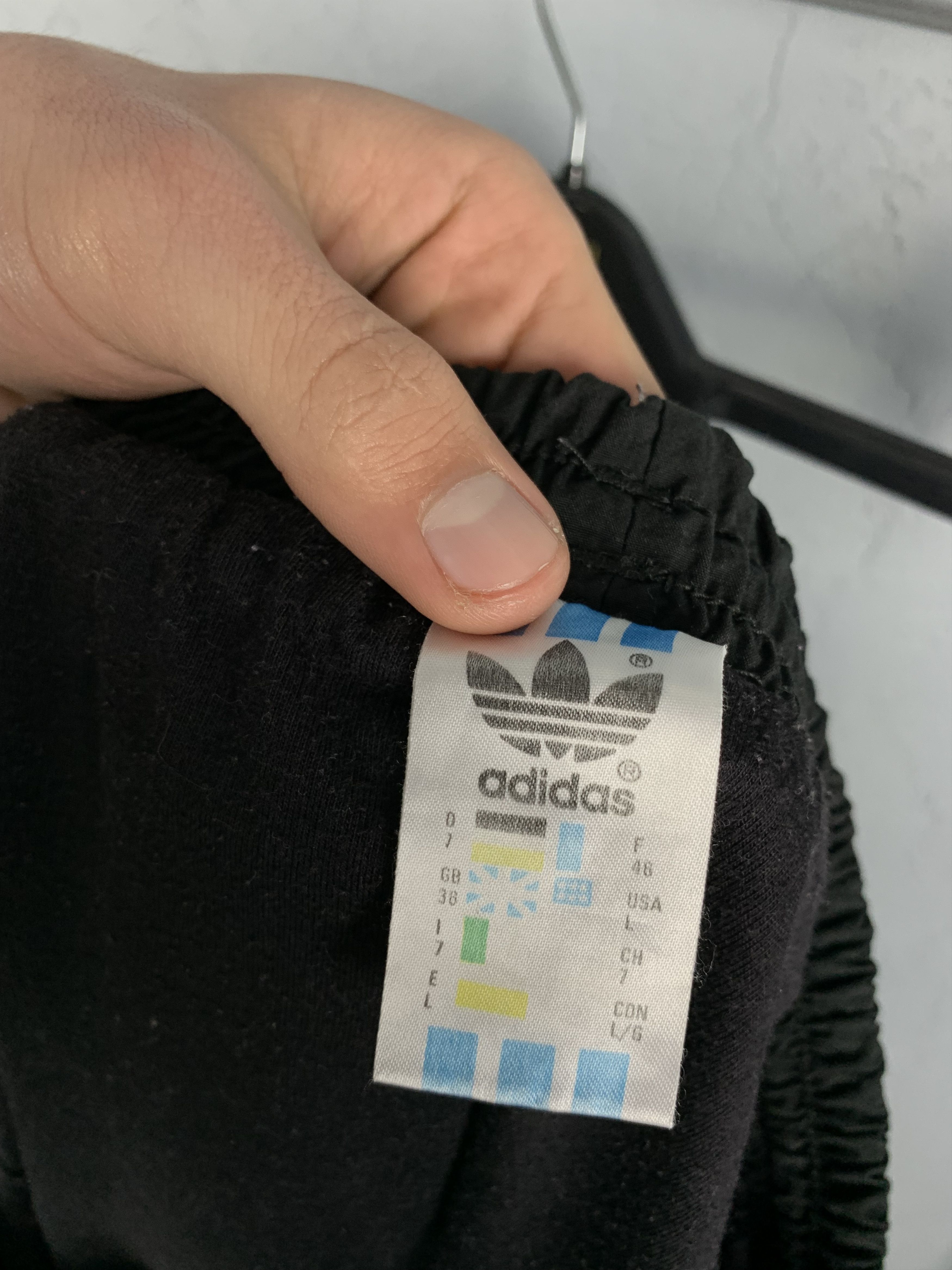 Adidas × Vintage Adidas 90s Vintage Mens Nylon Shorts Y2K Size US 34 / EU 50 - 5 Thumbnail