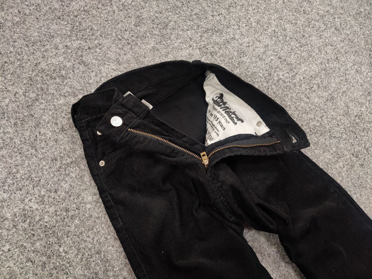 Levi's Vintage 90's Levi’s 751 Corduroy Black Trousers Pants Size US 32 / EU 48 - 10 Thumbnail
