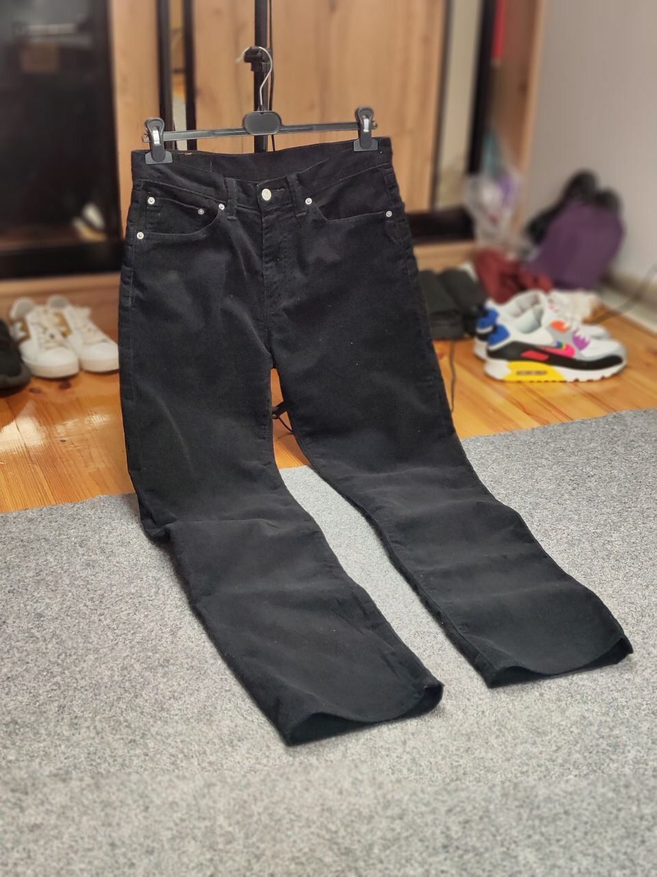 Levi's Vintage 90's Levi’s 751 Corduroy Black Trousers Pants Size US 32 / EU 48 - 20 Thumbnail