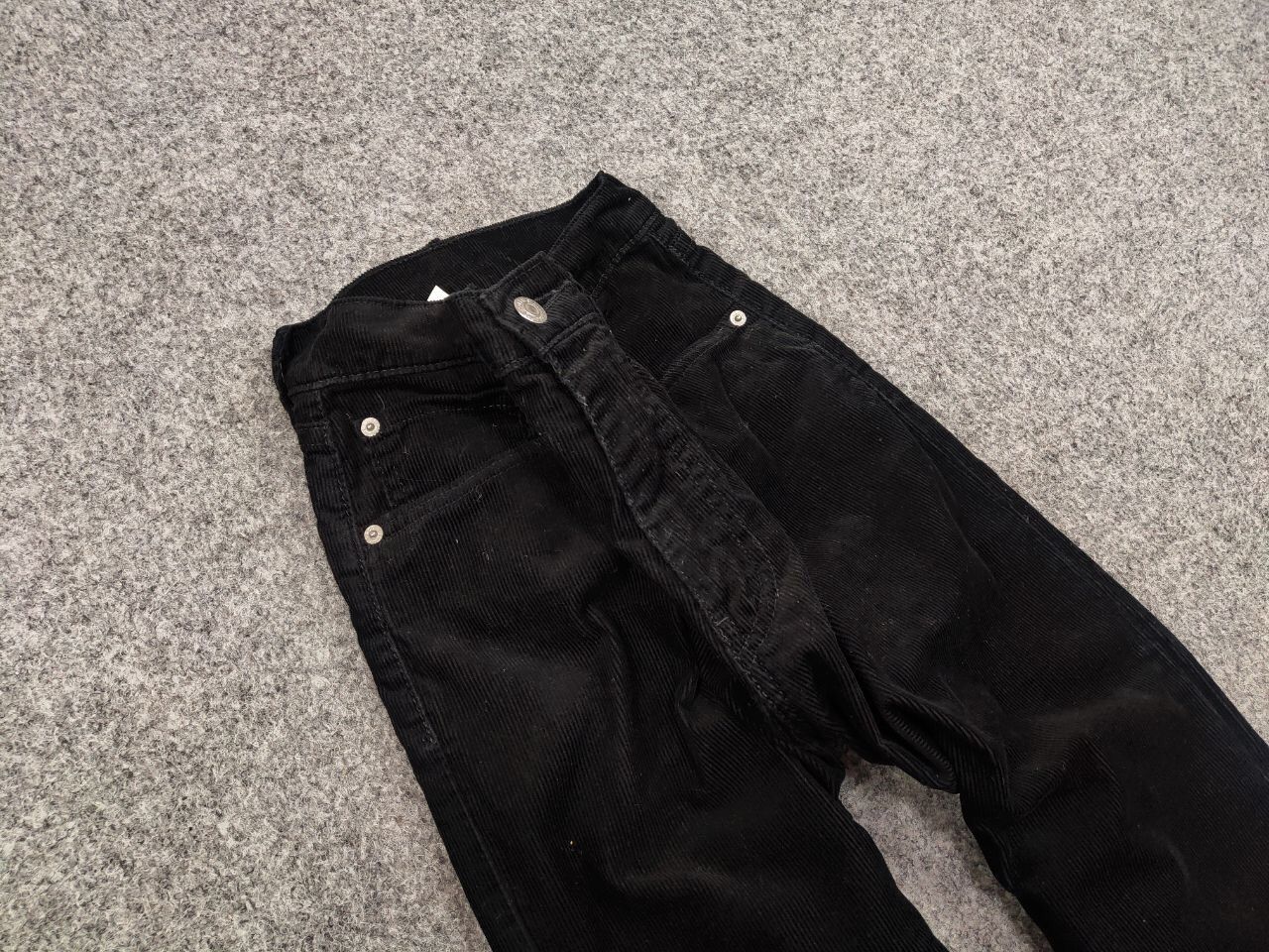 Levi's Vintage 90's Levi’s 751 Corduroy Black Trousers Pants Size US 32 / EU 48 - 9 Thumbnail