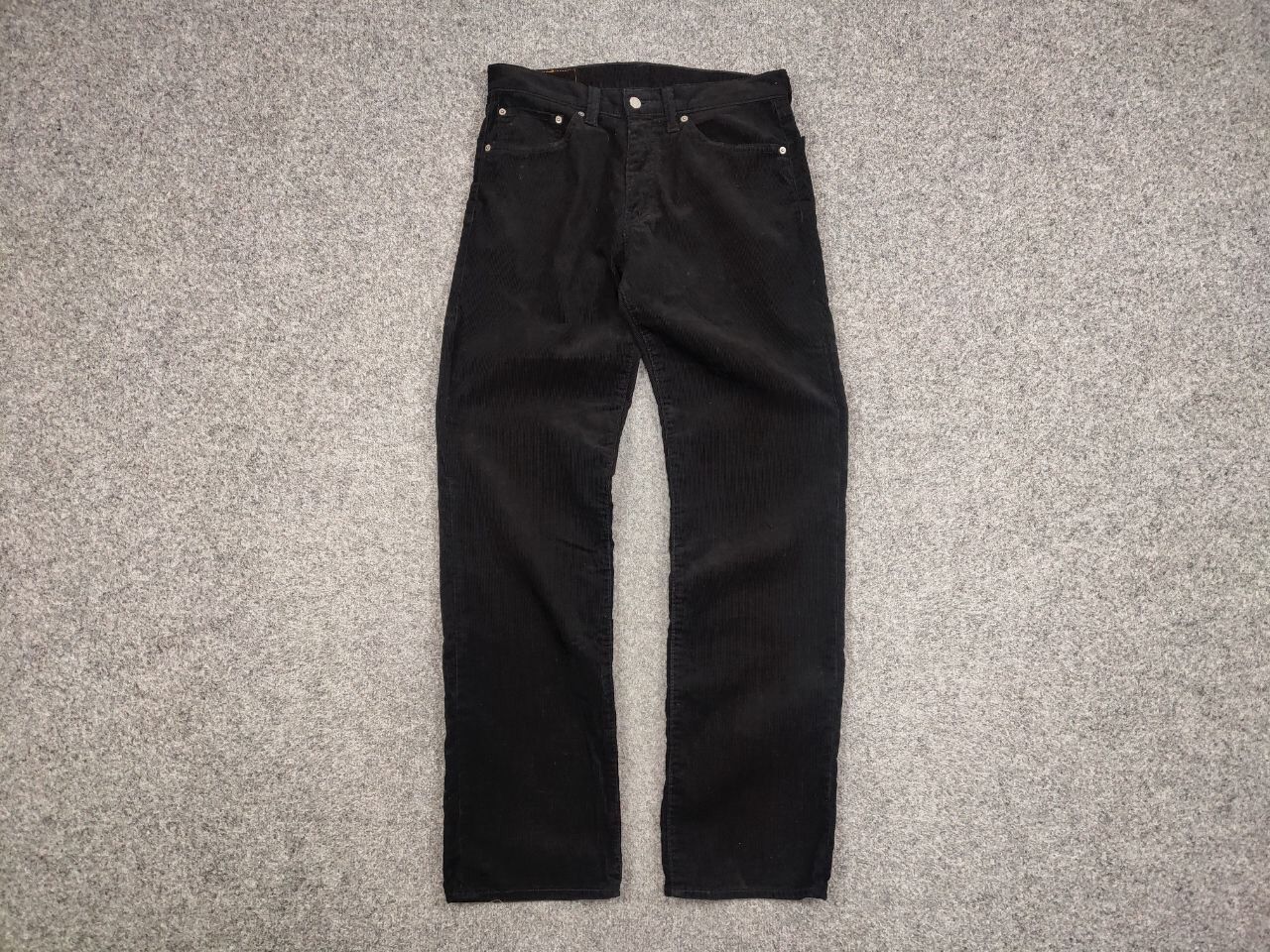Levi's Vintage 90's Levi’s 751 Corduroy Black Trousers Pants Size US 32 / EU 48 - 11 Thumbnail