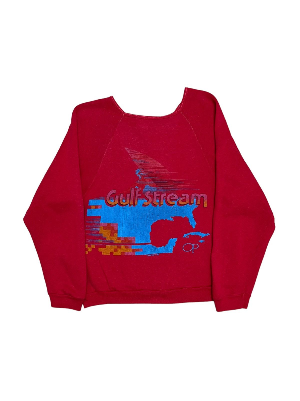 Rare Surf Designer 1985 Ocean Pacific Gulf Stream Longsleeve