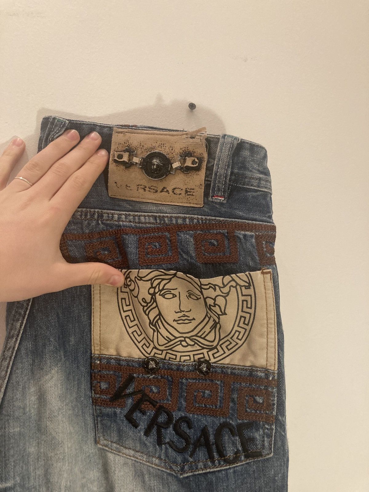 Versace × Vintage VINTAGE VERSACE JEANS Size US 32 / EU 48 - 6 Thumbnail