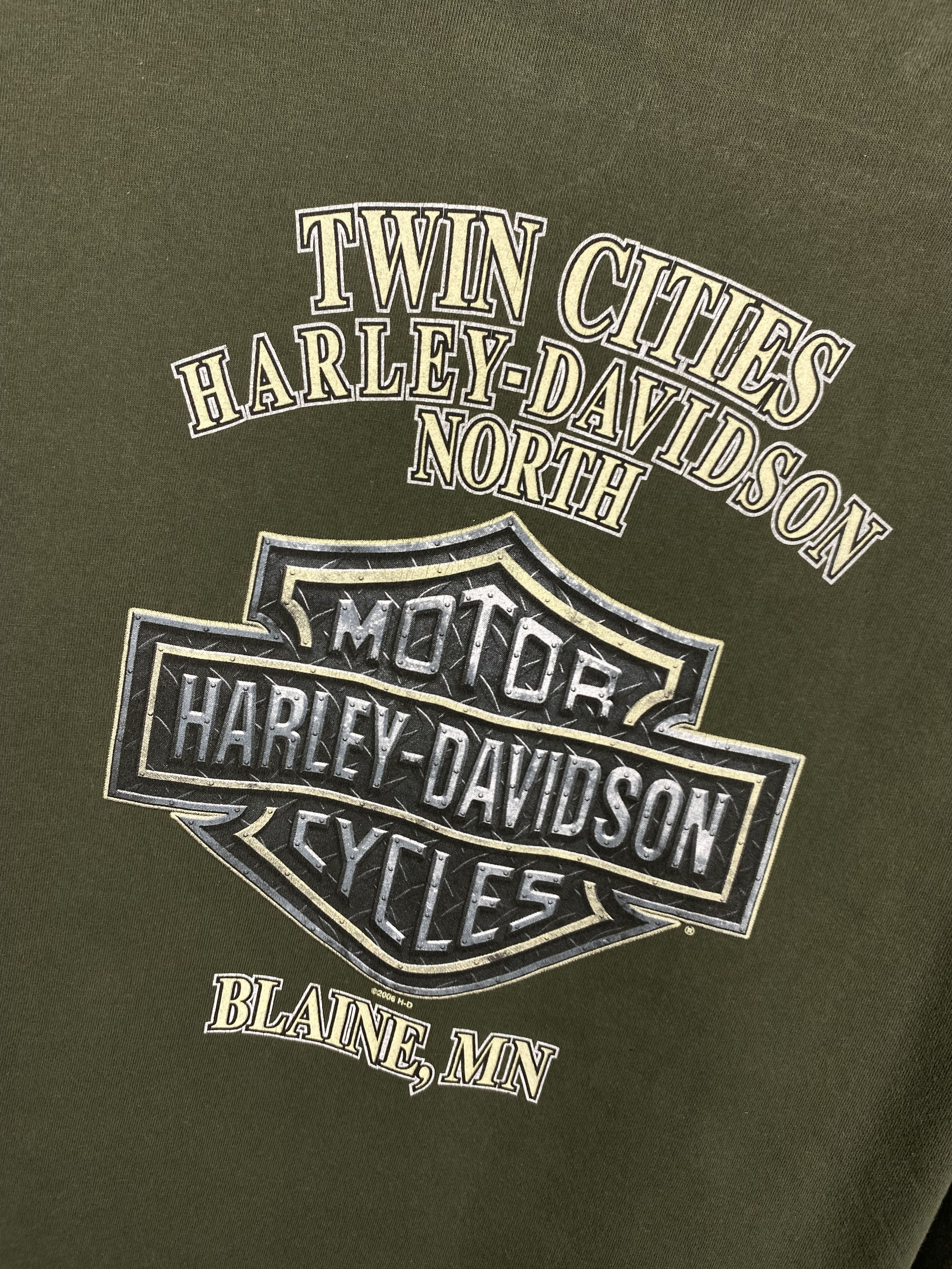 Harley Davidson Harley Davidson 2006 Vintage Long Sleeve T-Shirt Tee Size US L / EU 52-54 / 3 - 3 Thumbnail