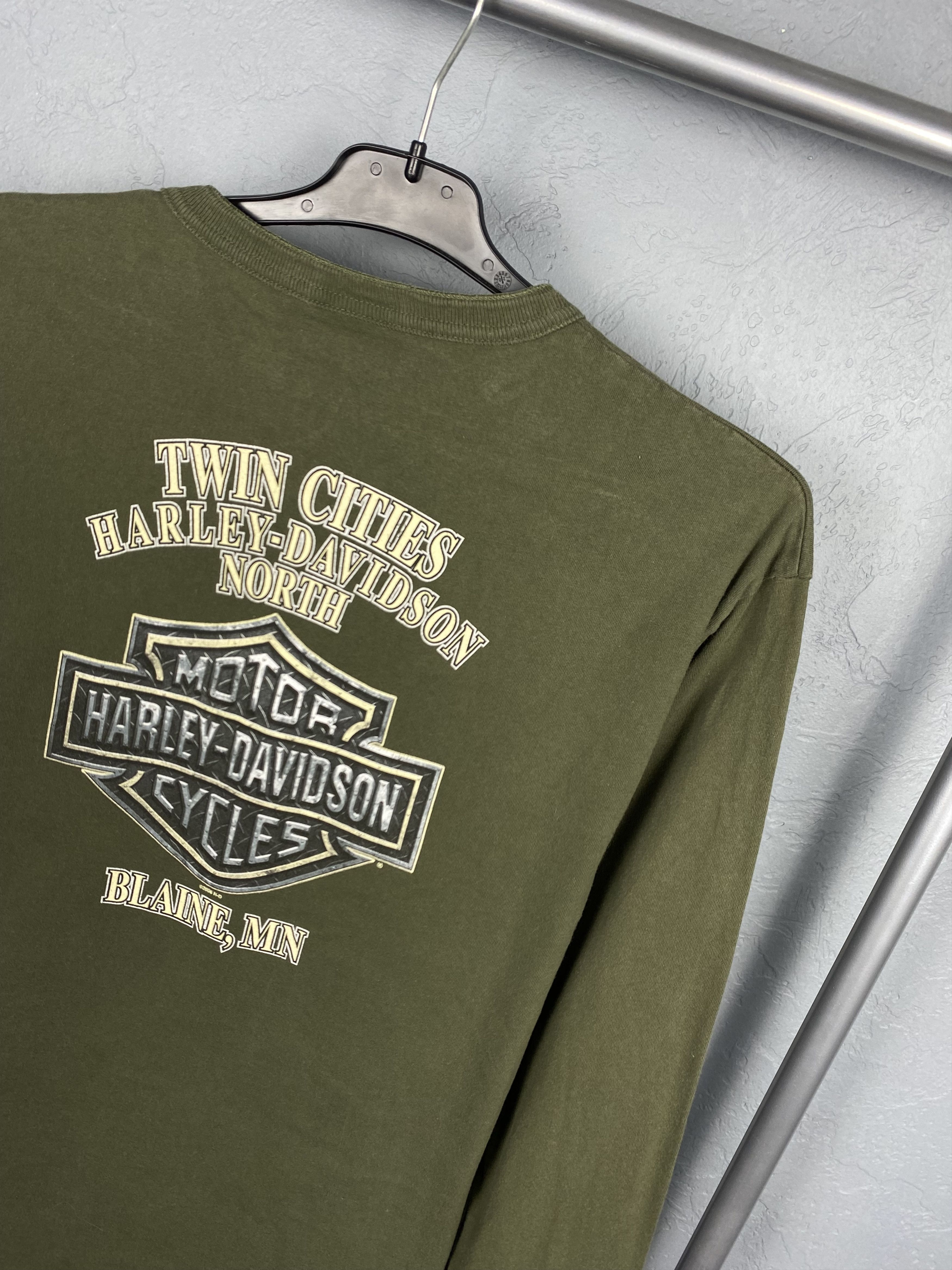 Harley Davidson Harley Davidson 2006 Vintage Long Sleeve T-Shirt Tee Size US L / EU 52-54 / 3 - 2 Thumbnail