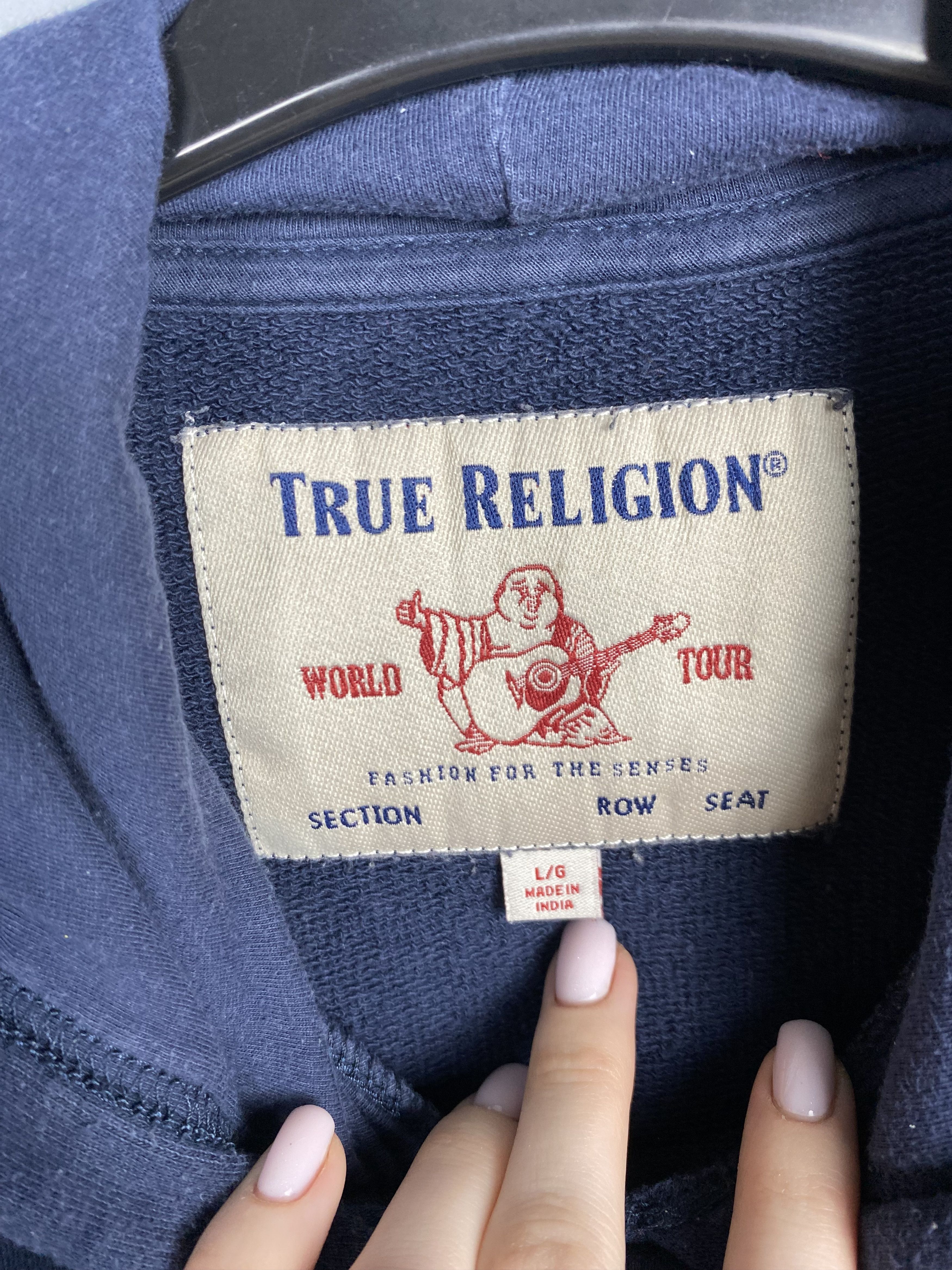 True Religion True Religion Mens Zip Hoodie Size US L / EU 52-54 / 3 - 4 Thumbnail