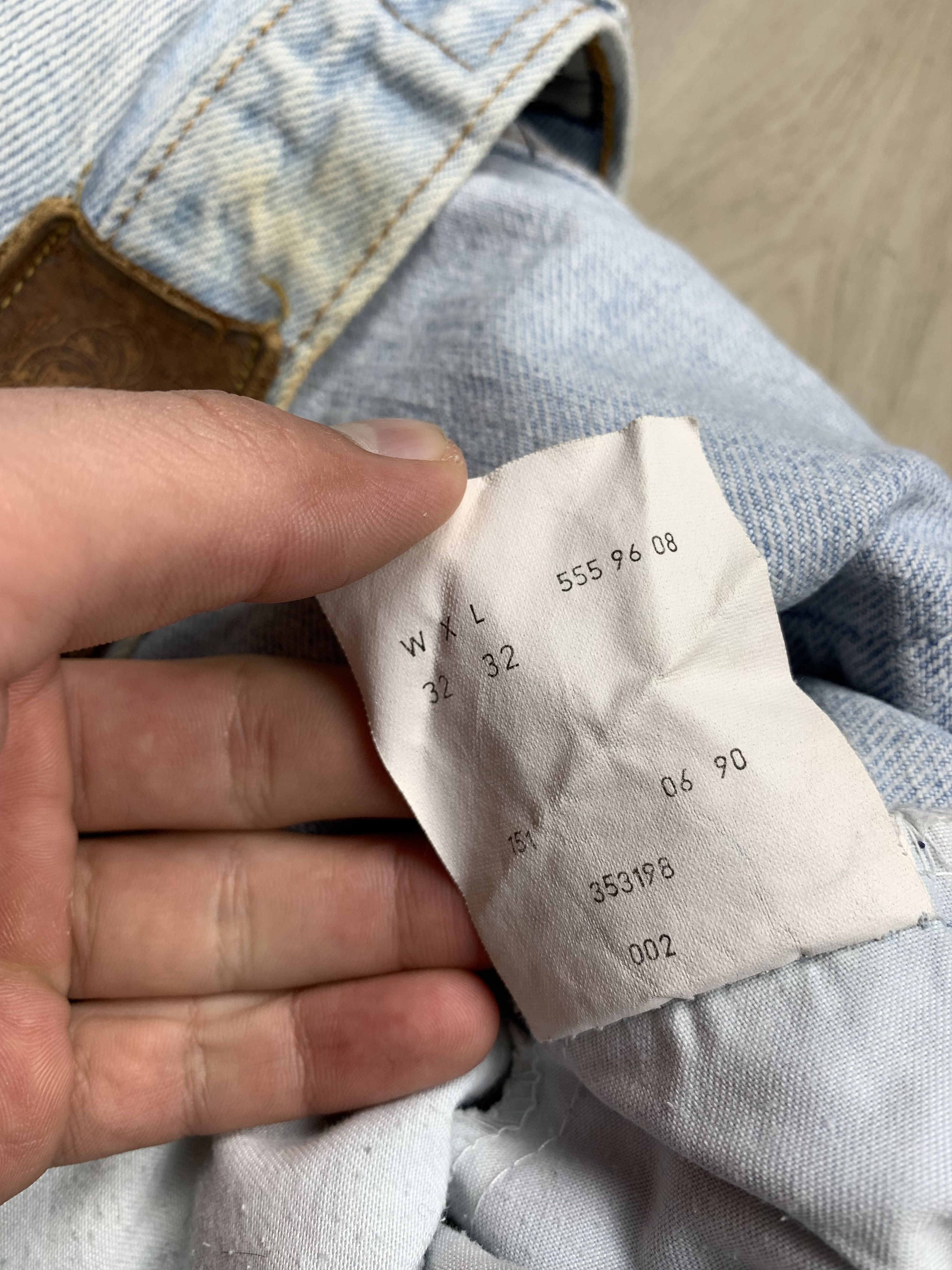 Levi's Levi's 555 90s Vintage Washed Denim Pants Jeans Size US 32 / EU 48 - 12 Thumbnail