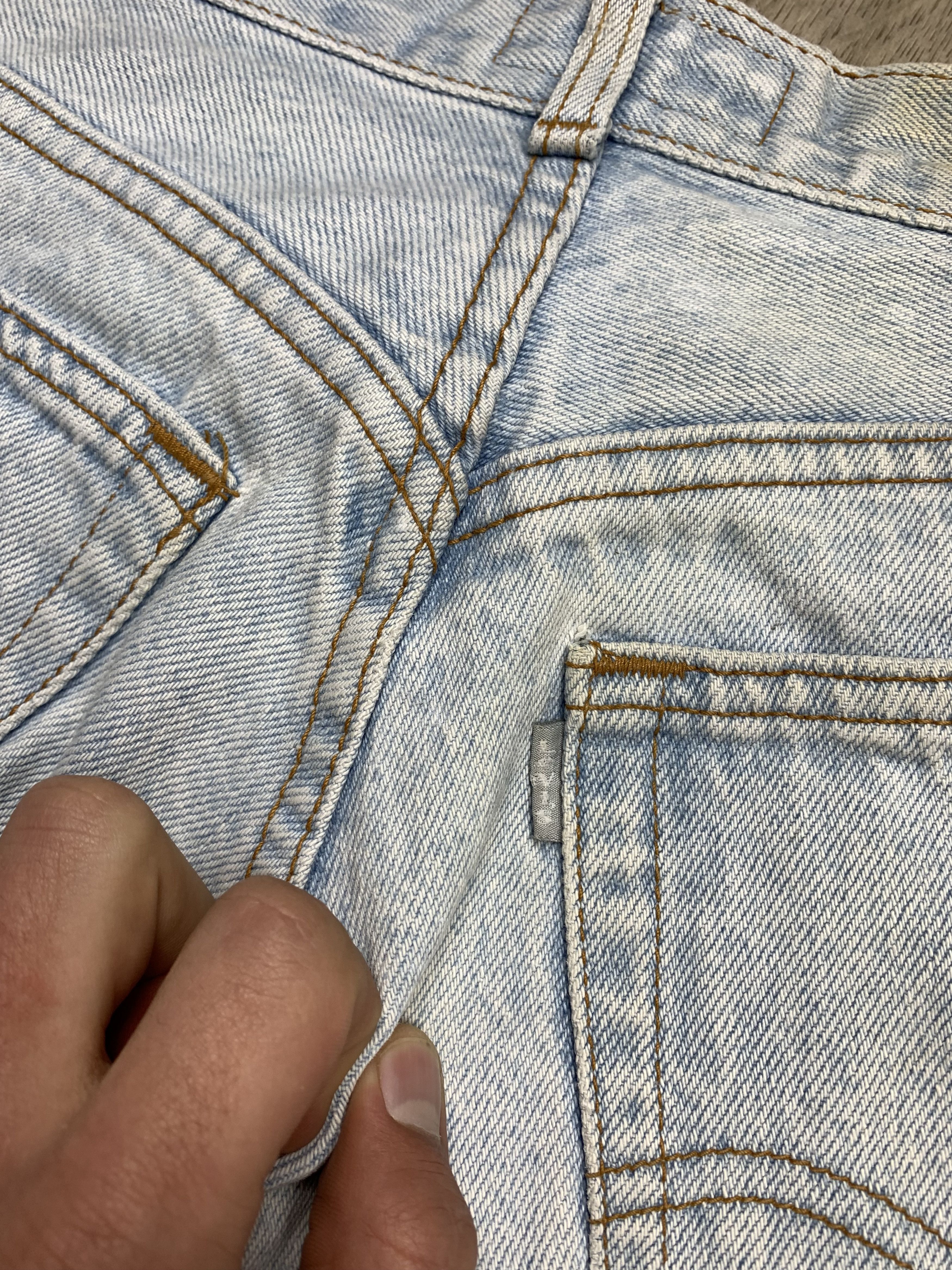 Levi's Levi's 555 90s Vintage Washed Denim Pants Jeans Size US 32 / EU 48 - 4 Thumbnail